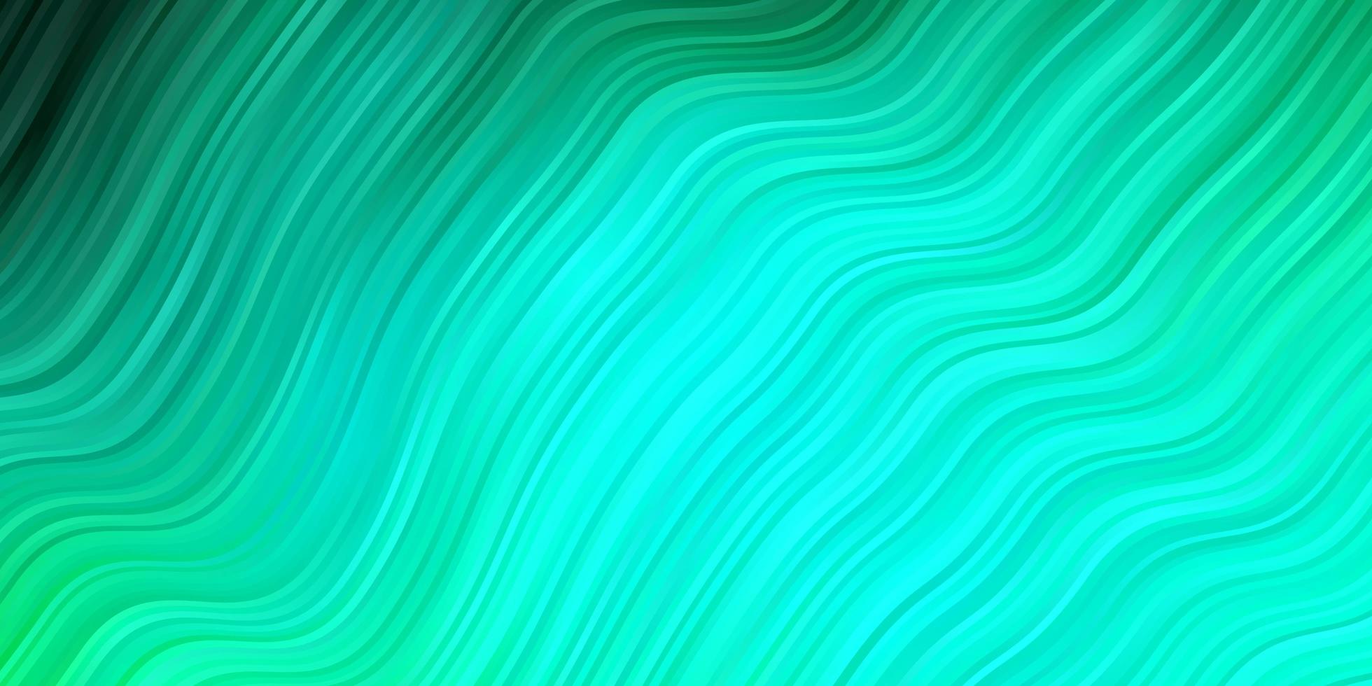 Light Green vector pattern with lines.