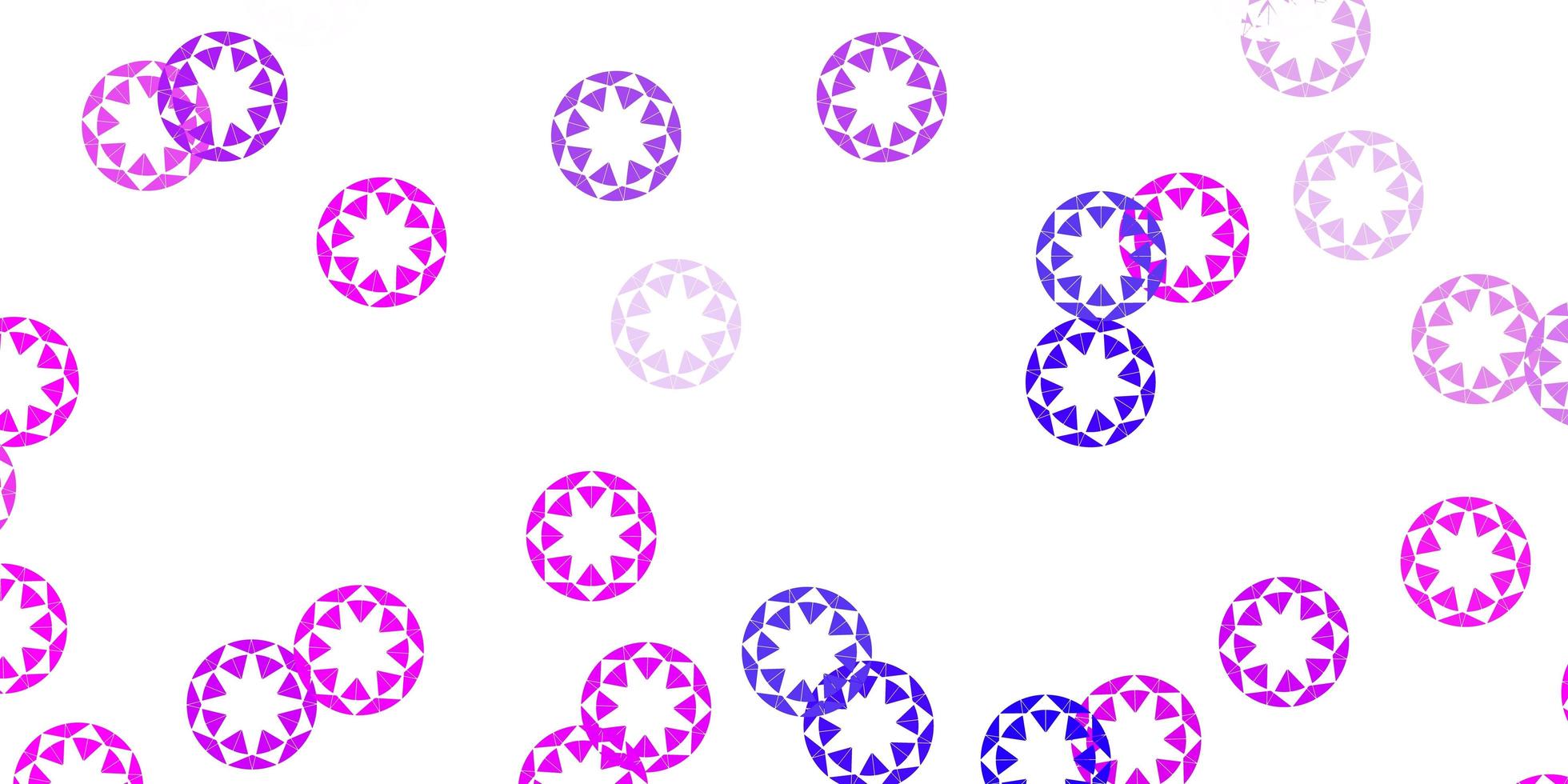 Light purple, pink vector template with circles.