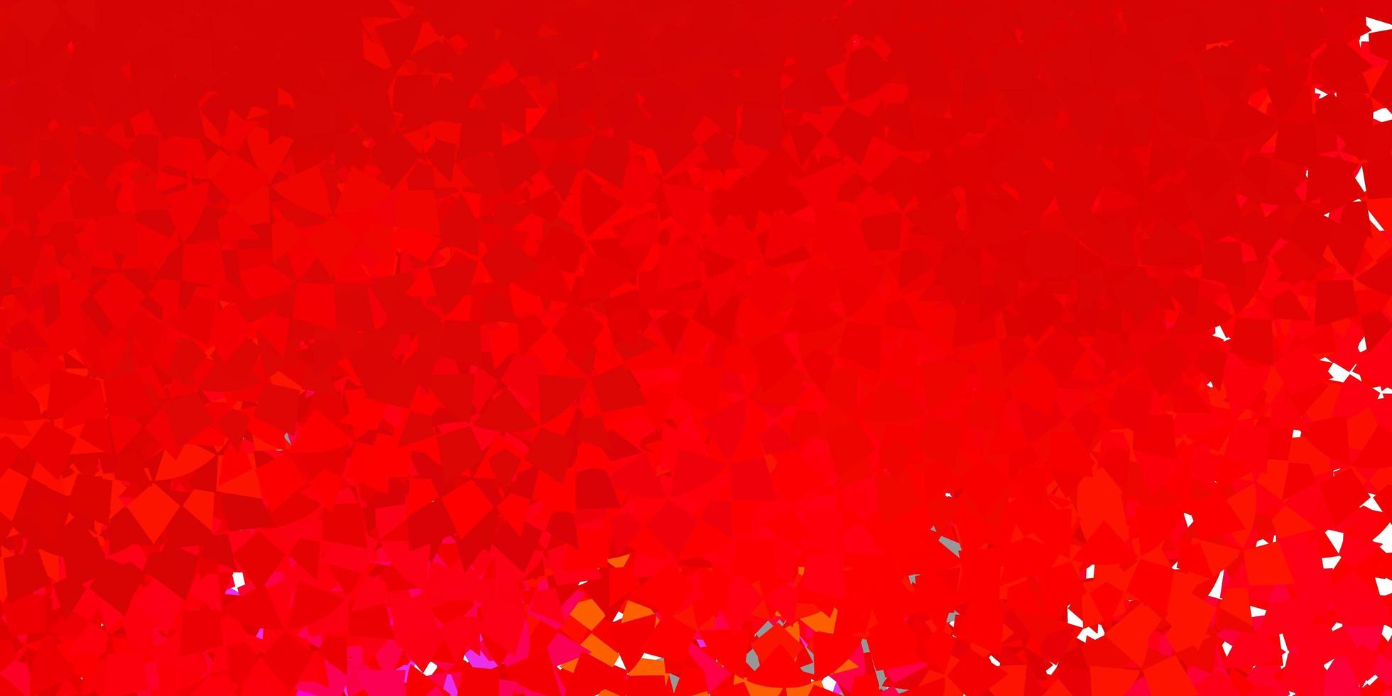 Dark red vector layout with triangle forms.