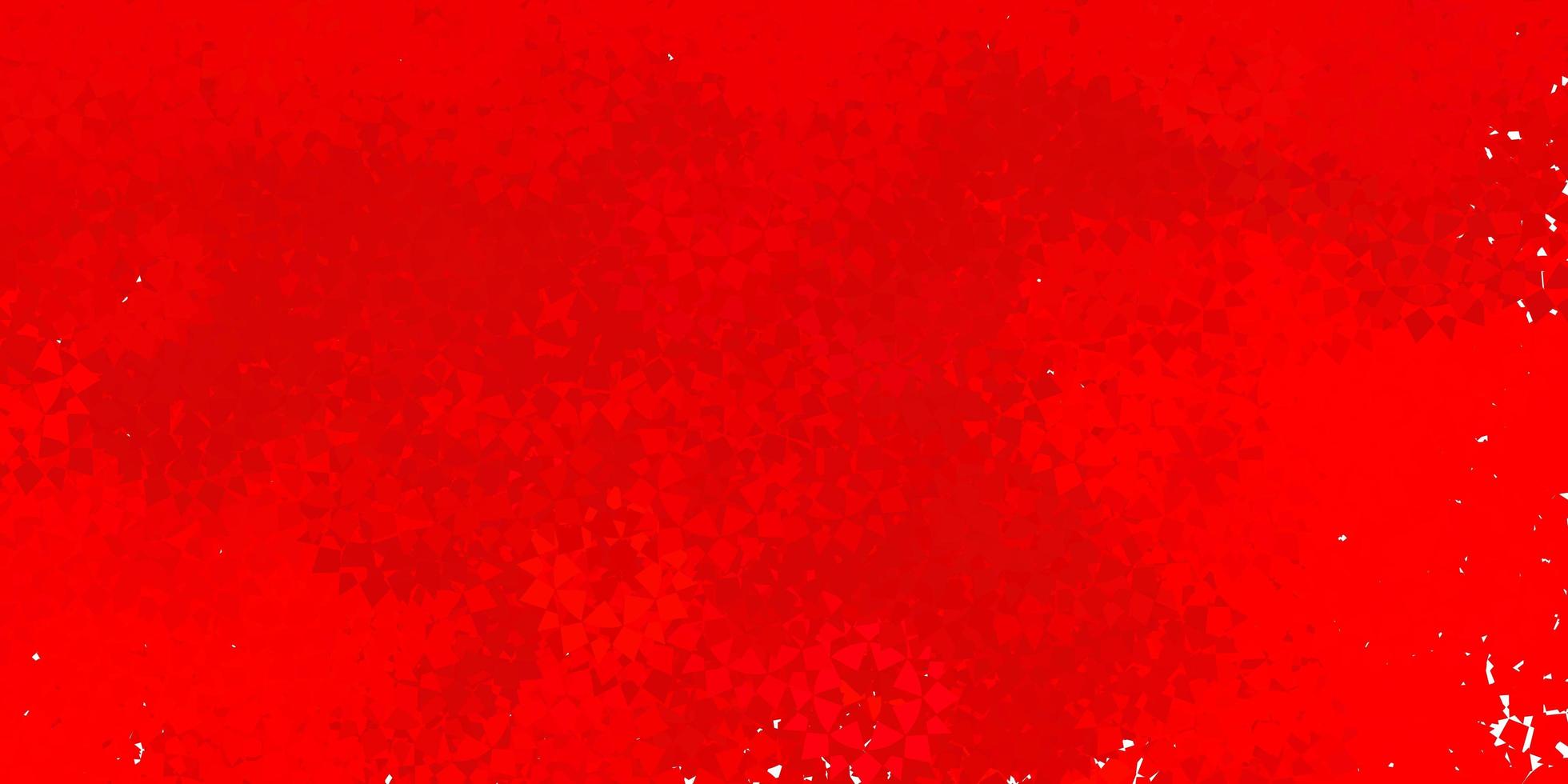 Light red vector pattern with polygonal shapes.