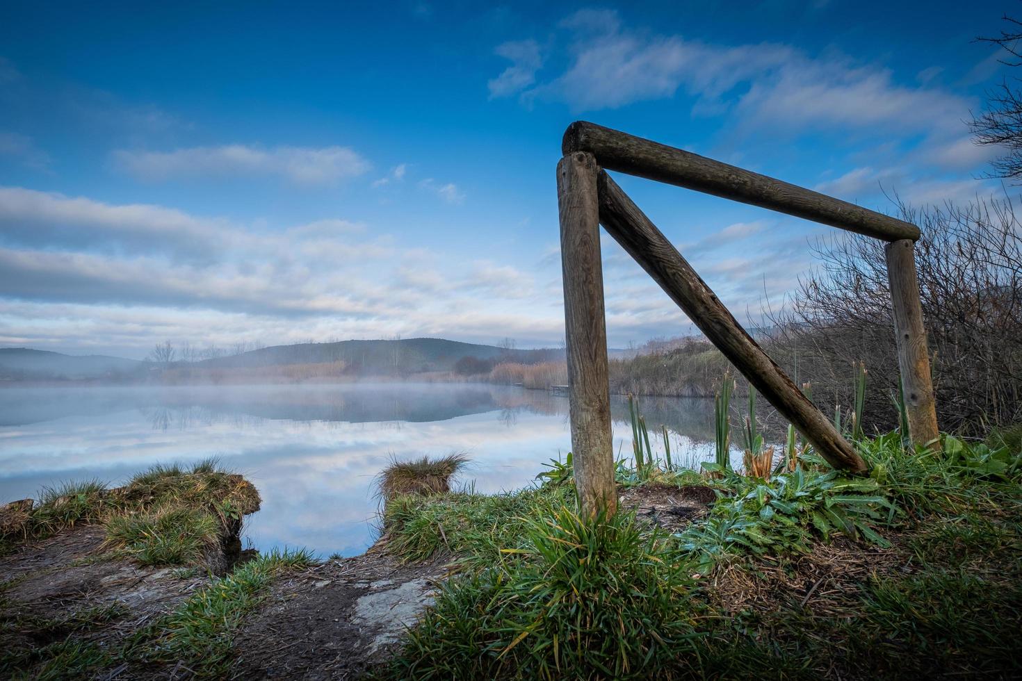 massa marittima, accesa lake - grosseto, toscana, italia foto