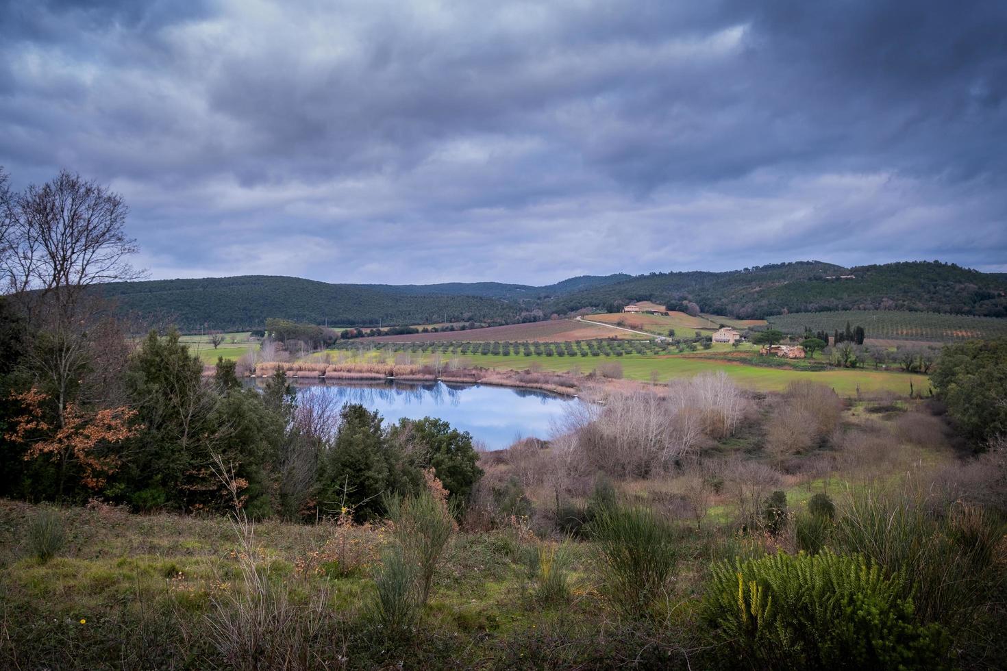 Massa Marittima, Accesa Lake - Grosseto, Tuscany, Italy photo