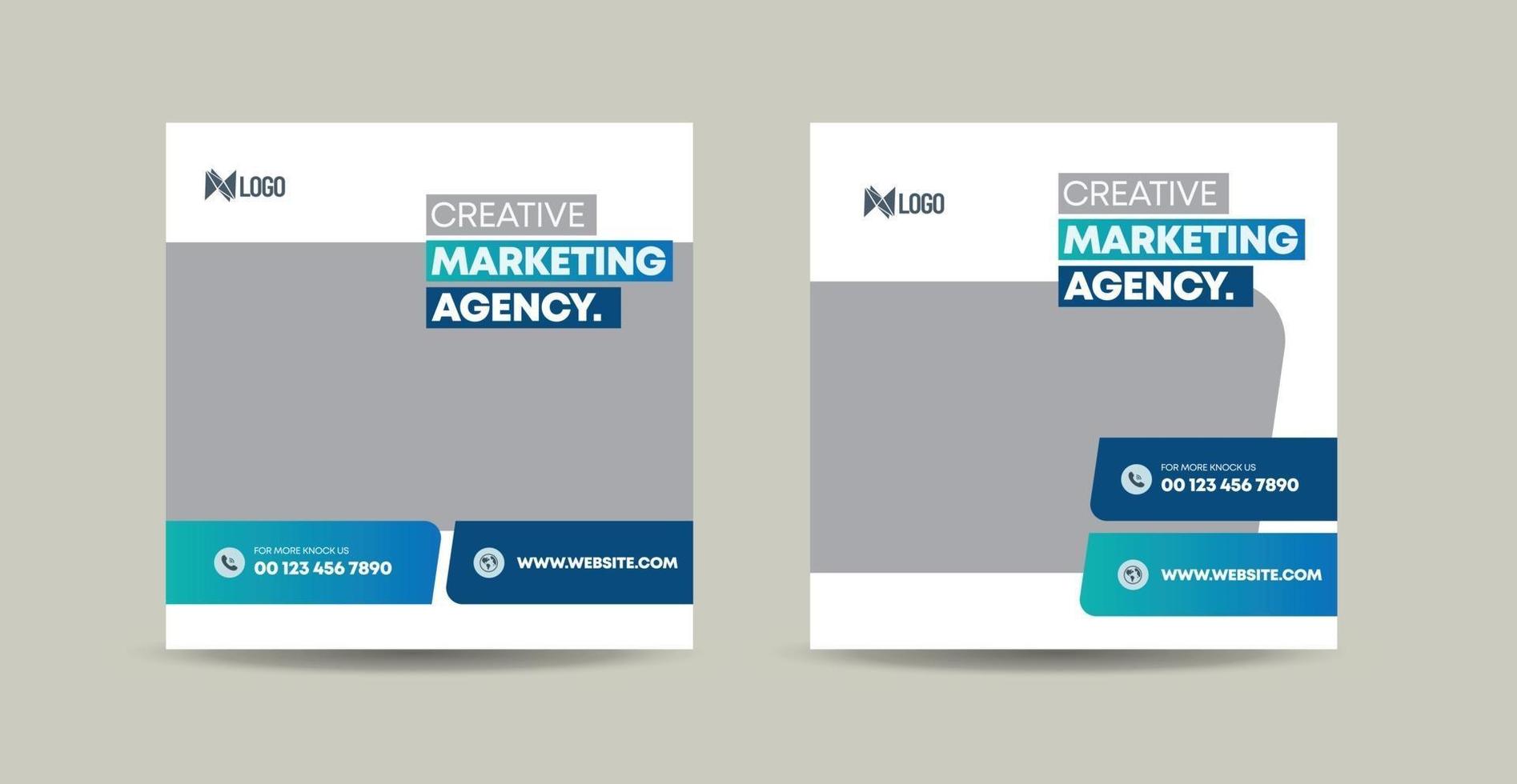 Business Social Media Post Design or Website Product Banner Design or Web Advert Design vector