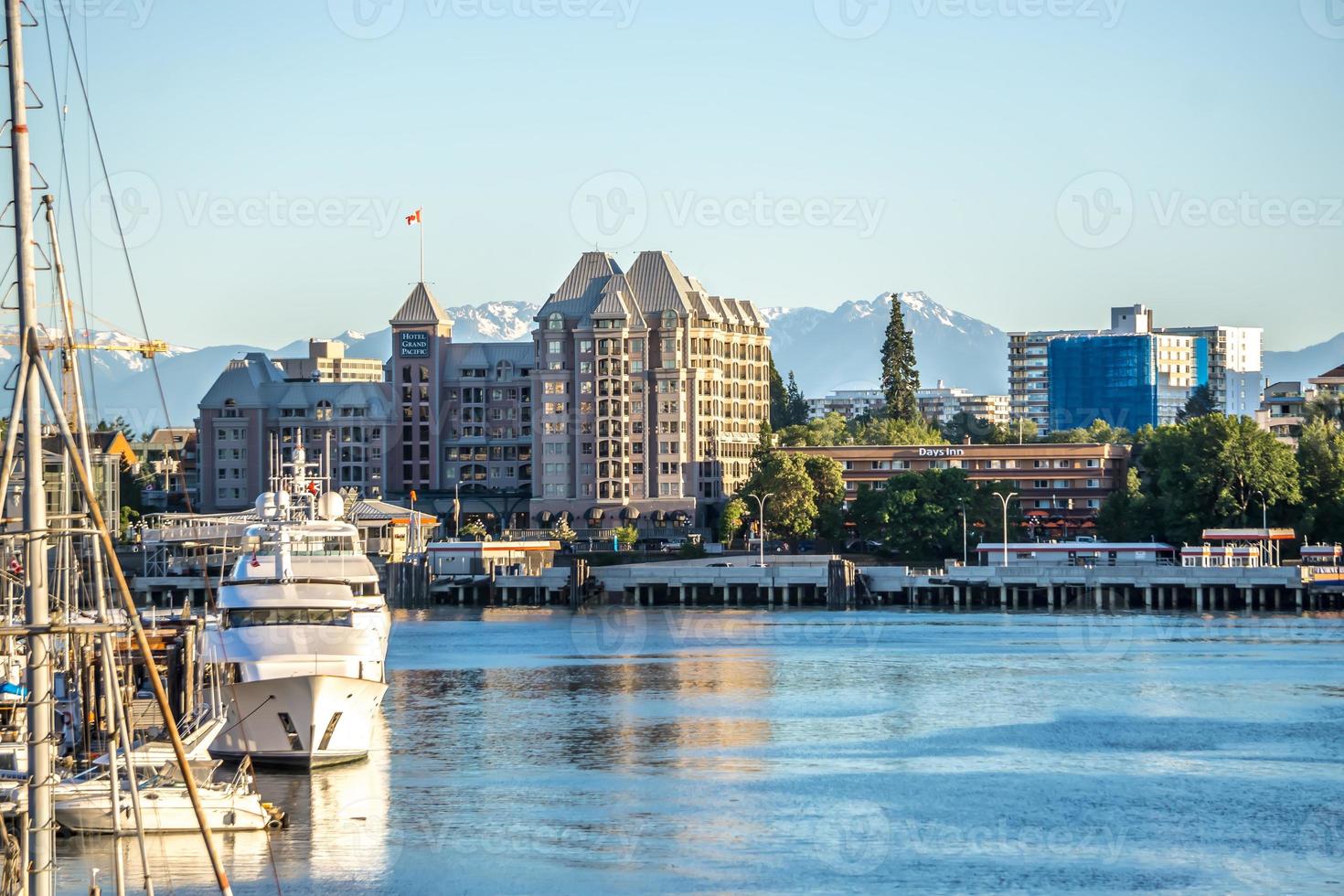 victoria british columbia canada scenery in june photo