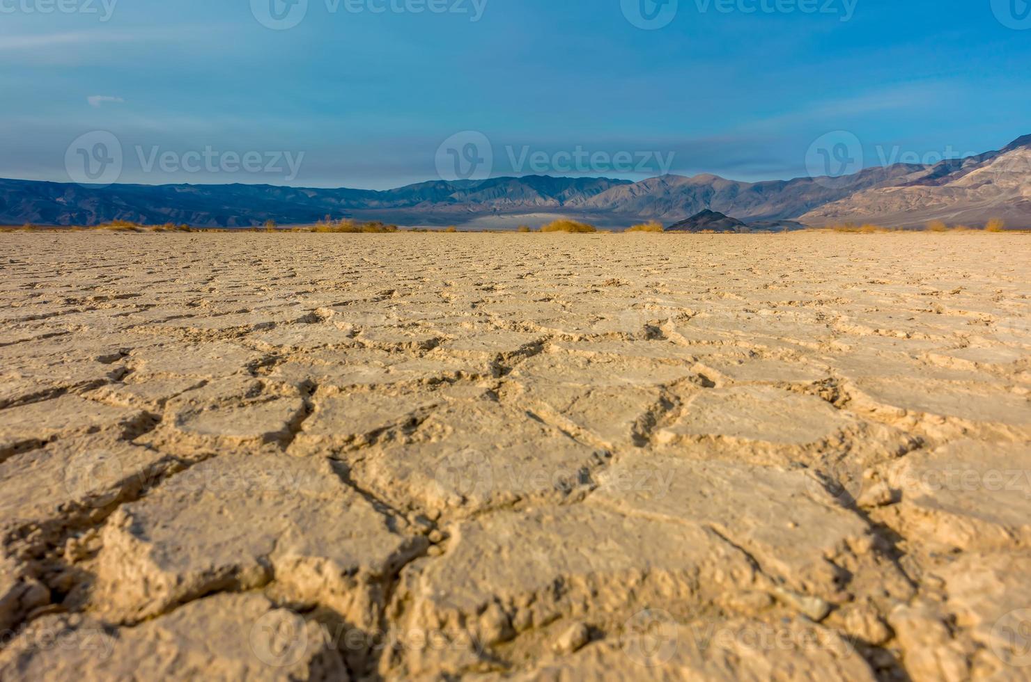 hermoso paisaje en el parque nacional del valle de la muerte, california foto