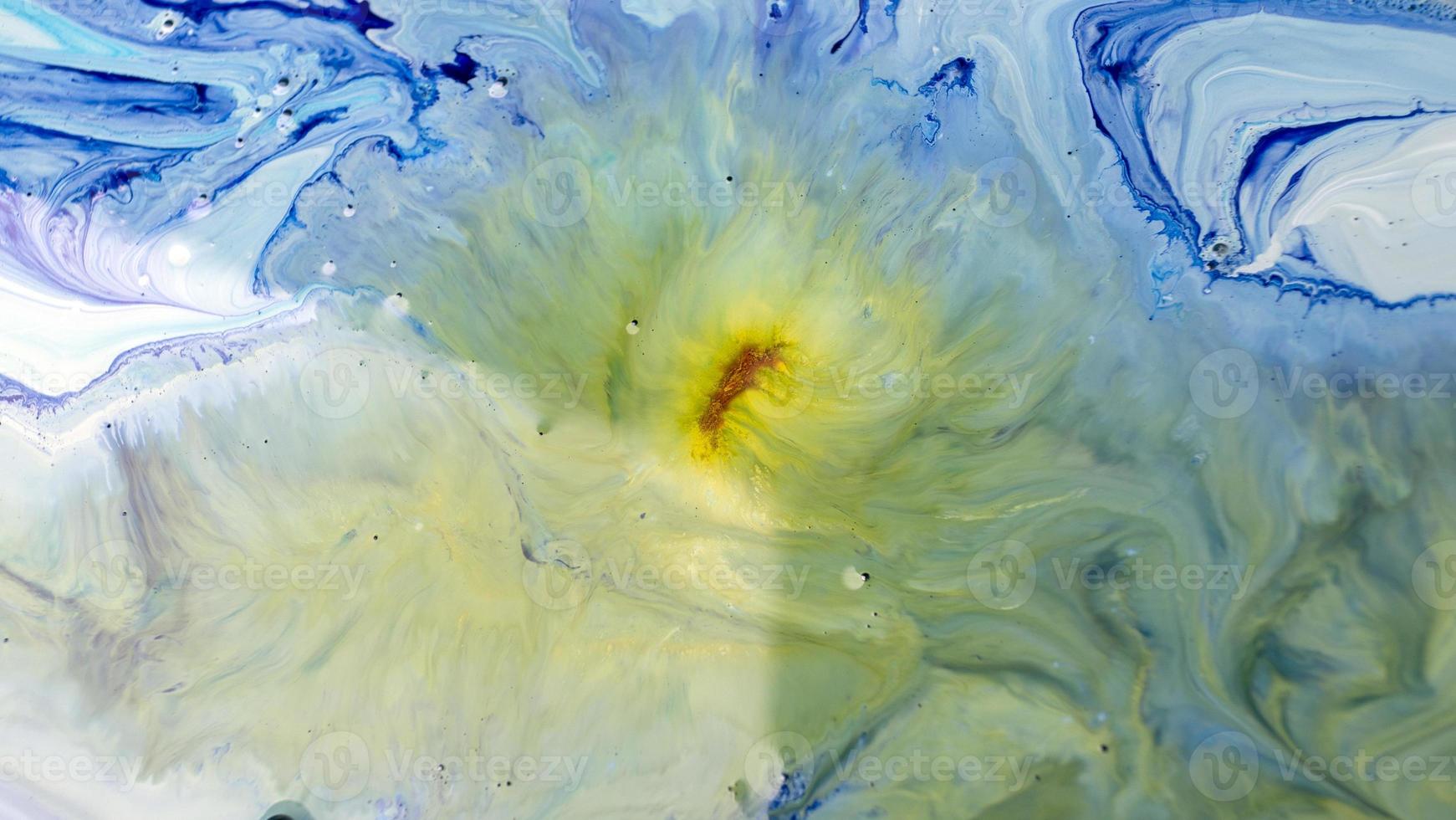 The colors of the aqueous ink are translucent. Abstract multicolored marble texture background photo