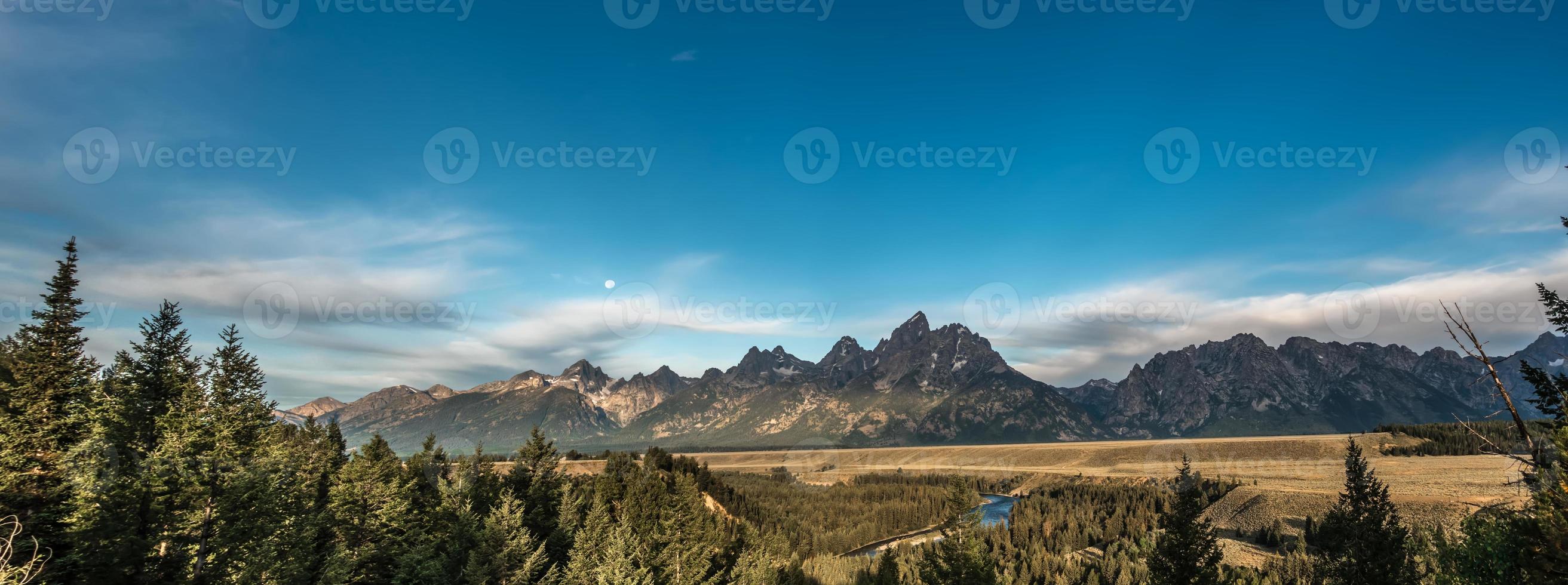 Grand Teton mountains scenic view photo