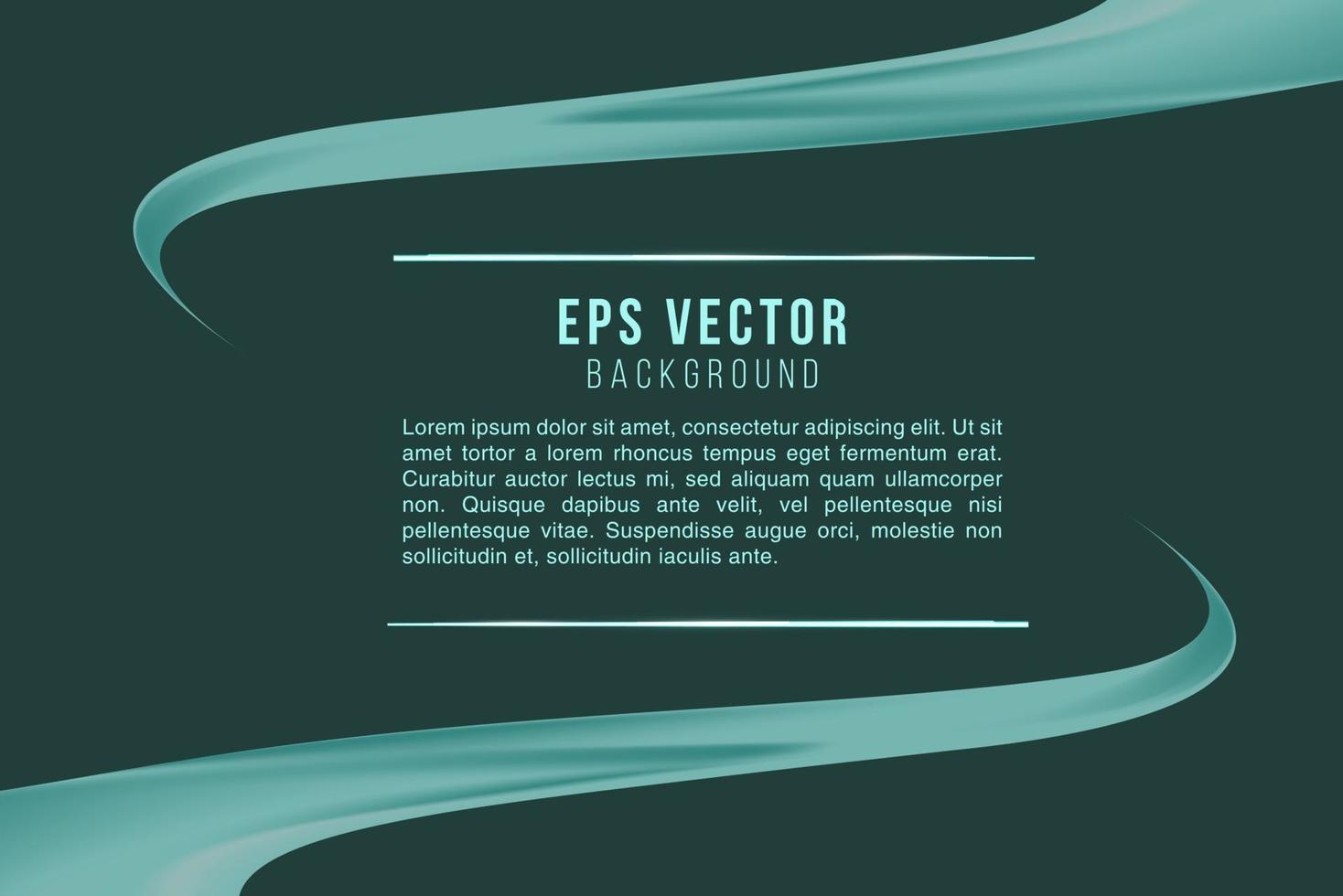 Dark green editable background, elegant simple minimalism, glow BG abstract vector
