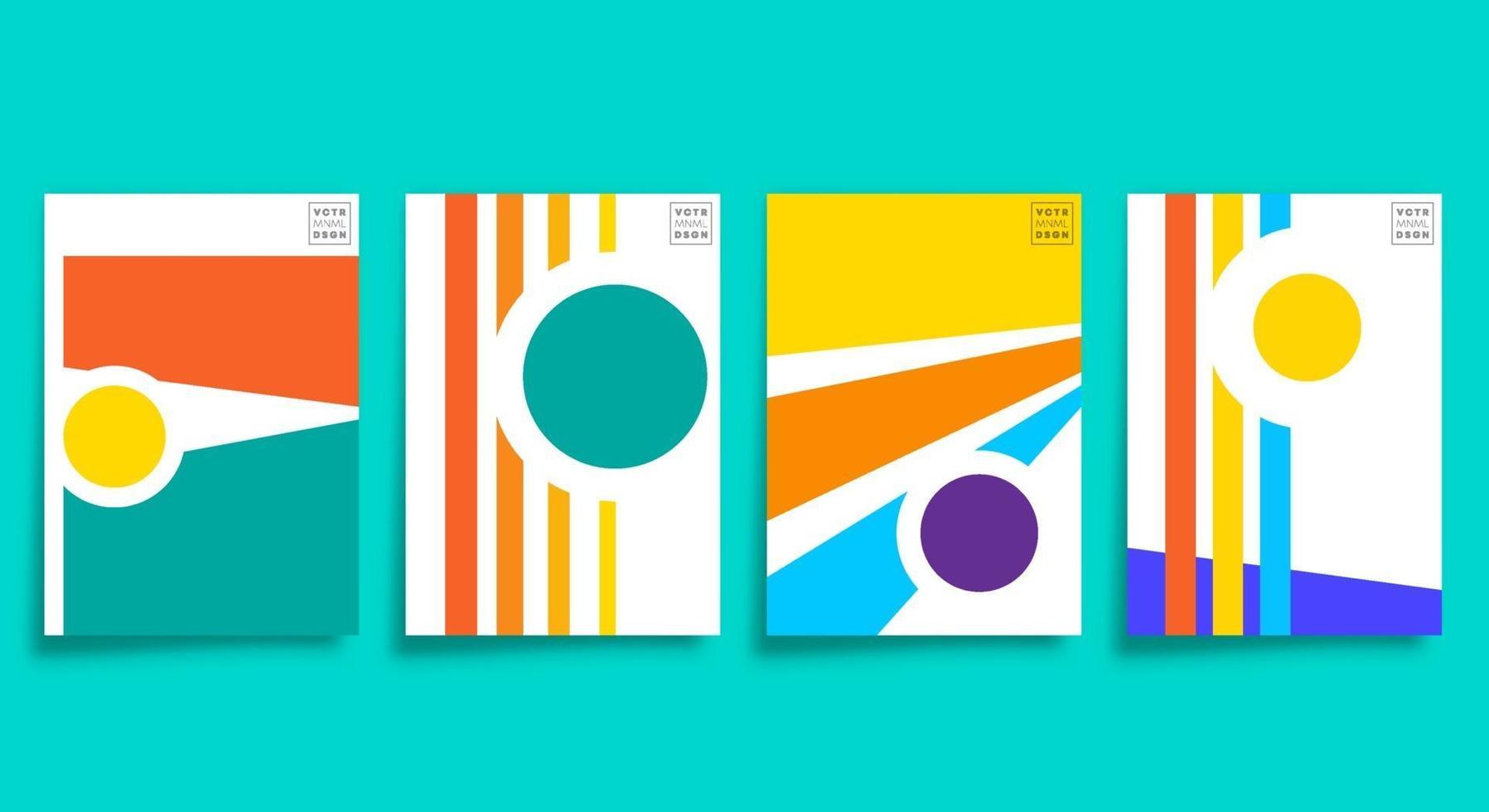 Minimal modern art design for cards, poster, flyer, brochure cover, abstract background, wallpaper, typography, or other printing products. Vector illustration.
