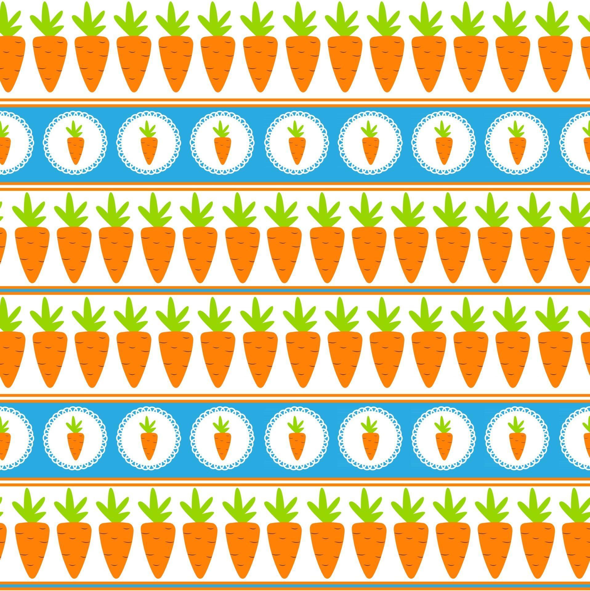 Carrot Seamless Pattern Background Vector Illustration 2934958 Vector