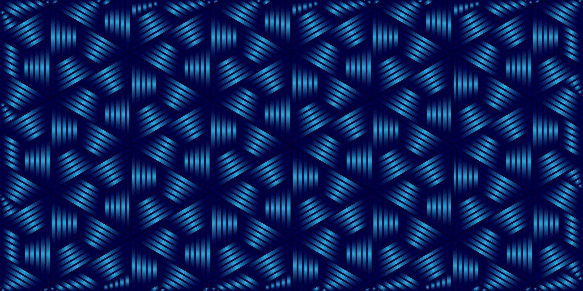 Abstract geometric seamless pattern background design modern with triangle 3d shape vector