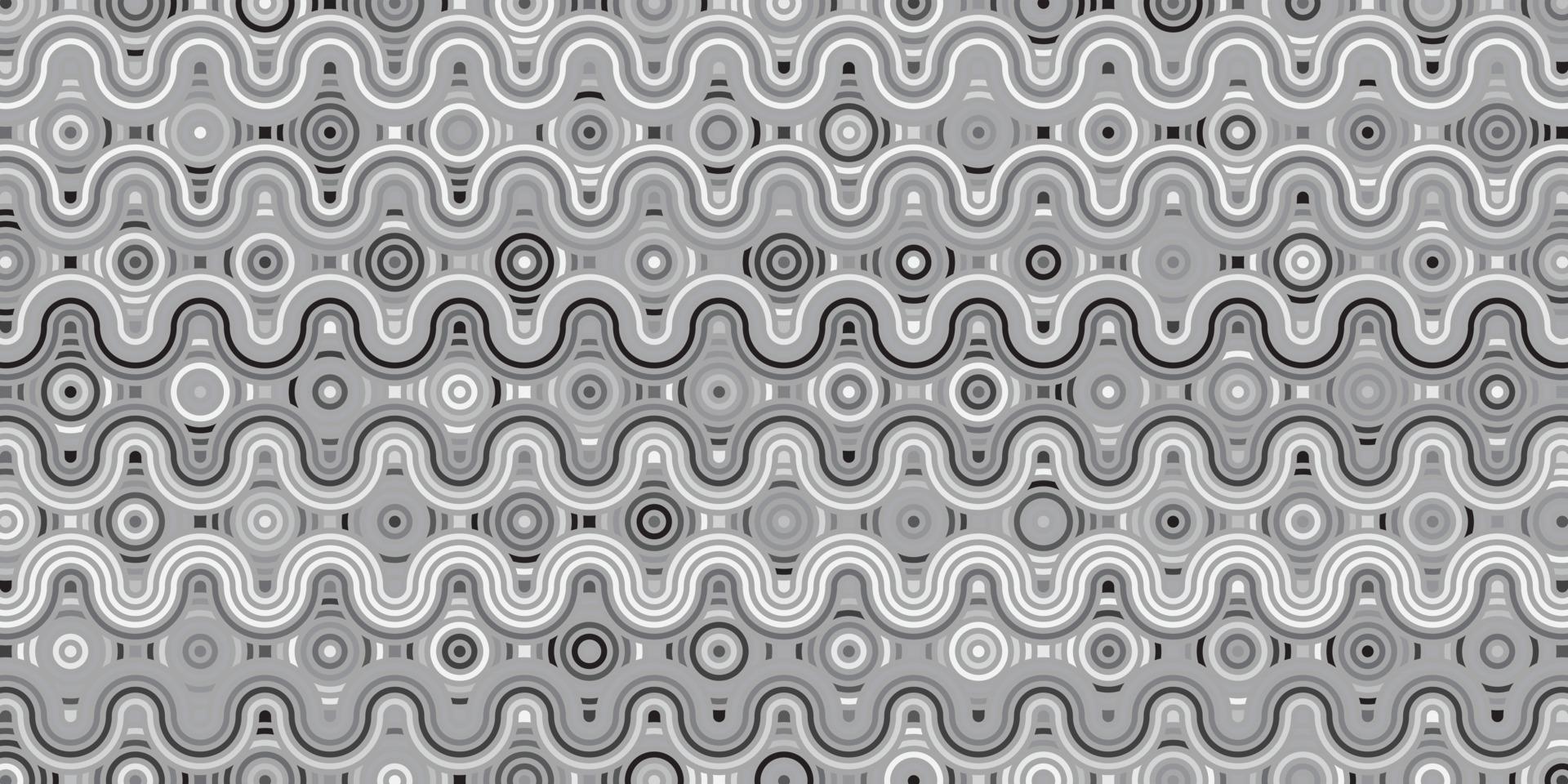 Abstract geometric pattern circles overlapping traditional background vector