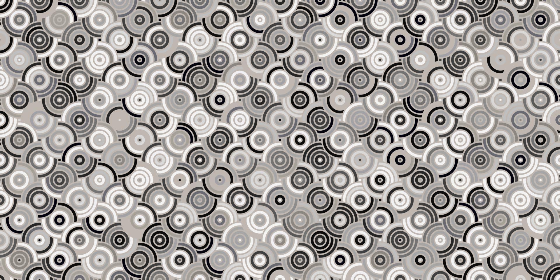 Abstract geometric pattern circles overlapping traditional background vector