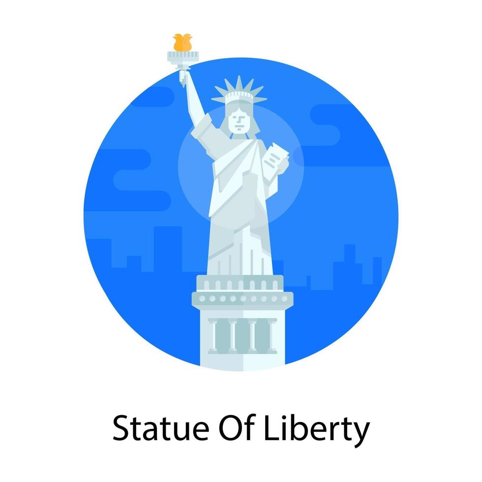 estatua de la Libertad vector