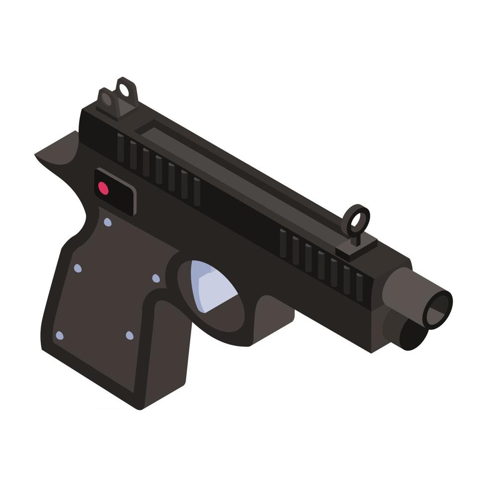 Handgun  and Firearm vector