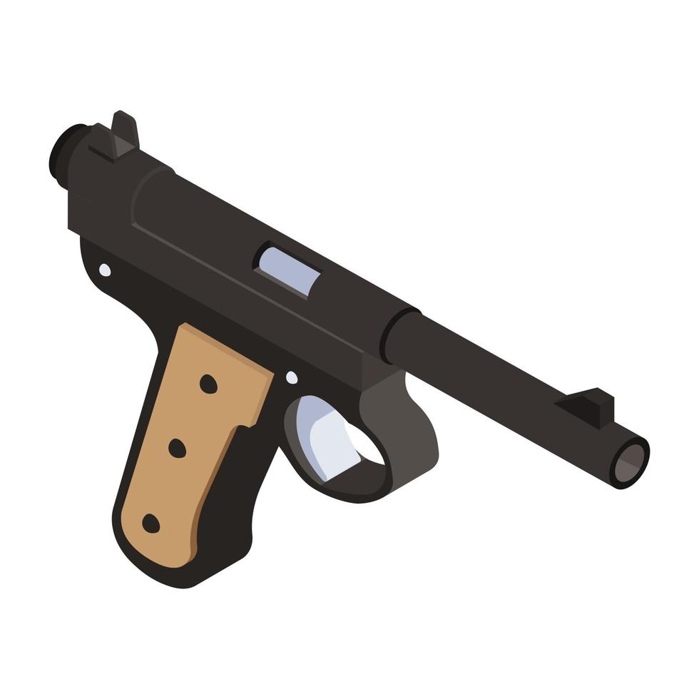 Pistol  and Hand Gun vector