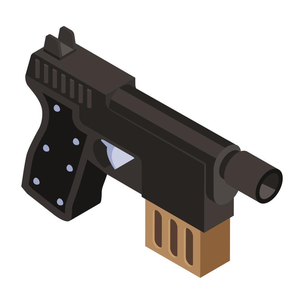 Automatic Gun Machine vector