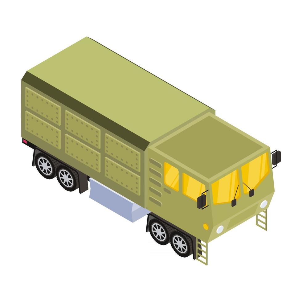 Army Auto Truck vector