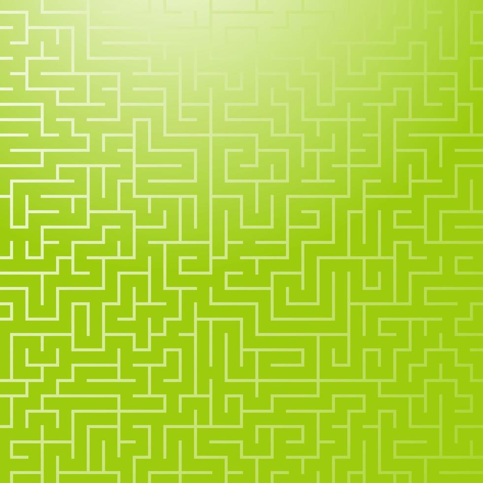 Square color maze pattern. Simple flat vector illustration. For the design of paper wallpapers, fabrics, wrapping paper, covers, web sites.