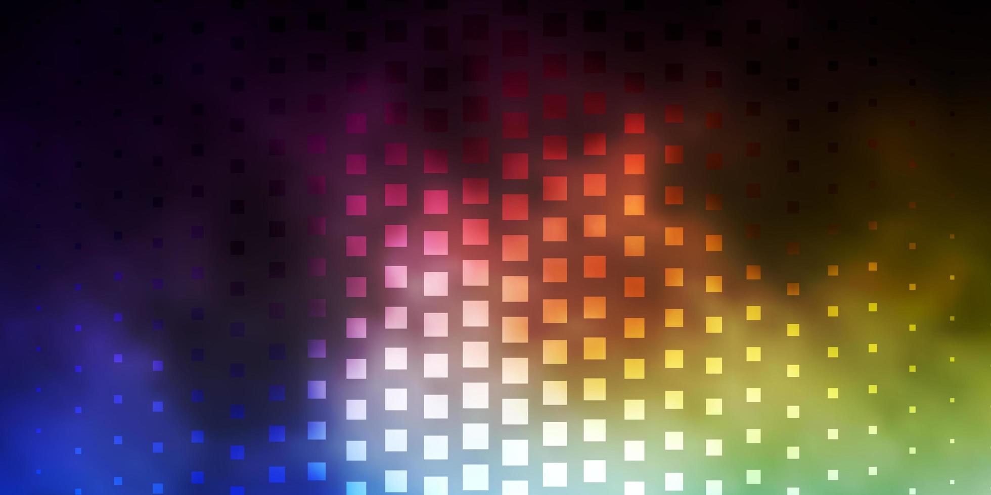 Dark Blue, Yellow vector backdrop with rectangles. 2935921 Vector Art ...