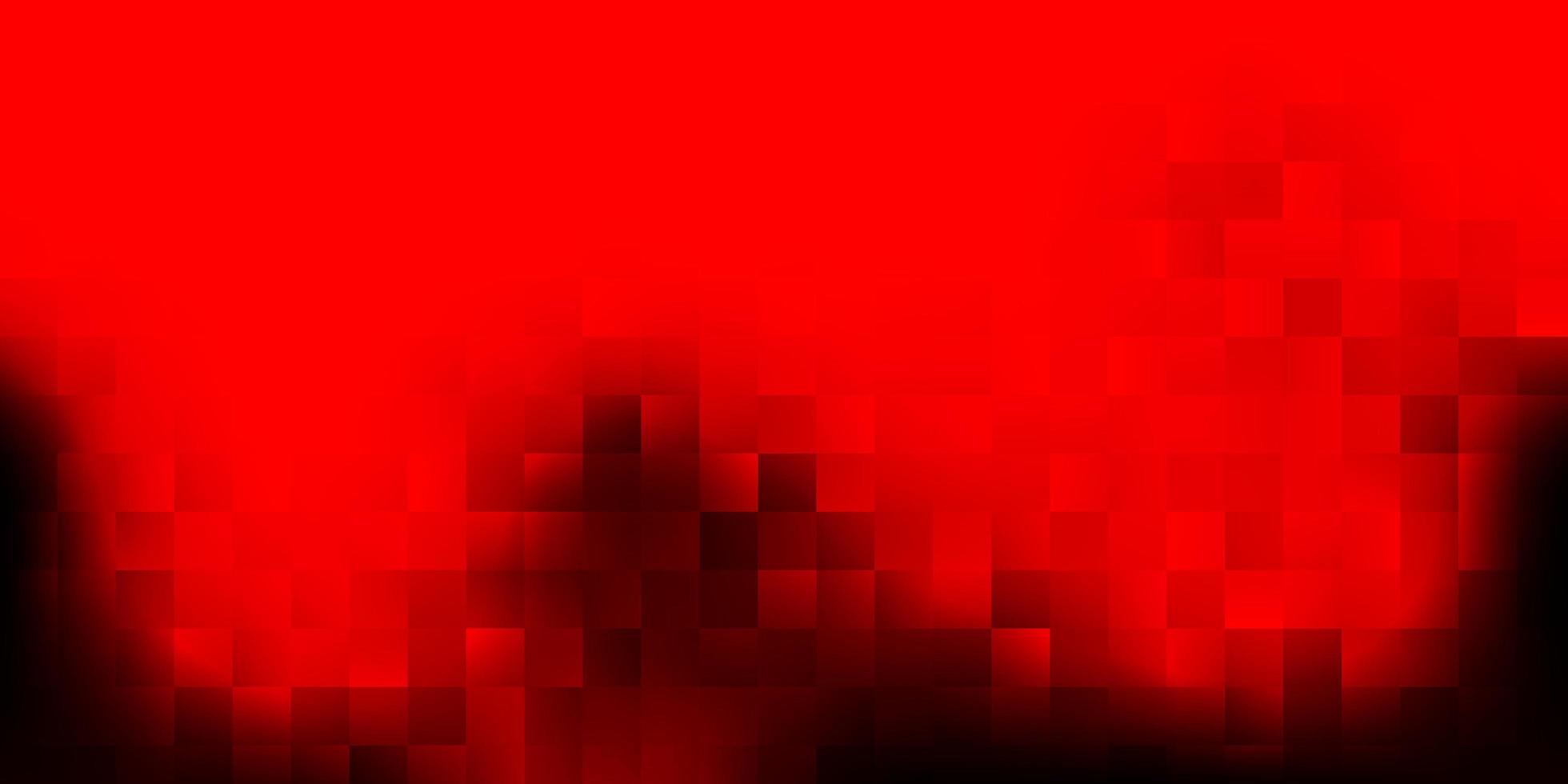 Dark red vector pattern with rectangles.