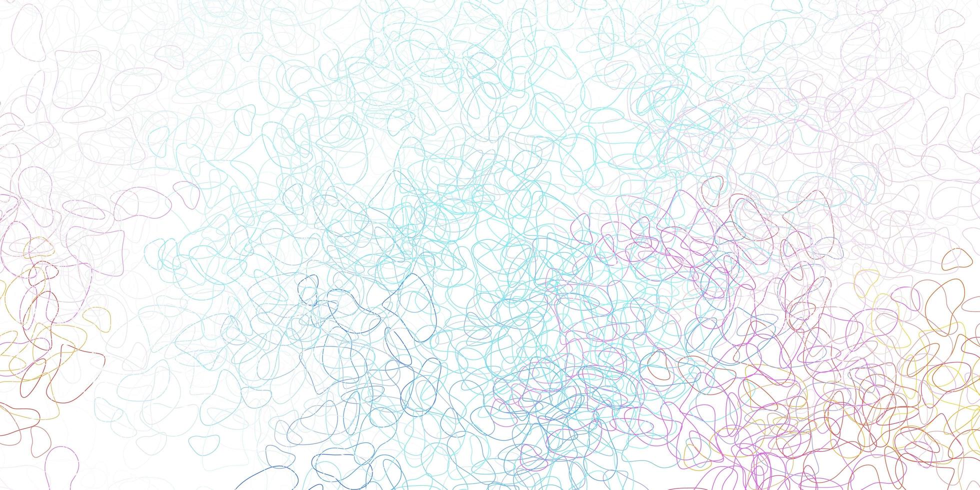 Light multicolor vector texture with memphis shapes.
