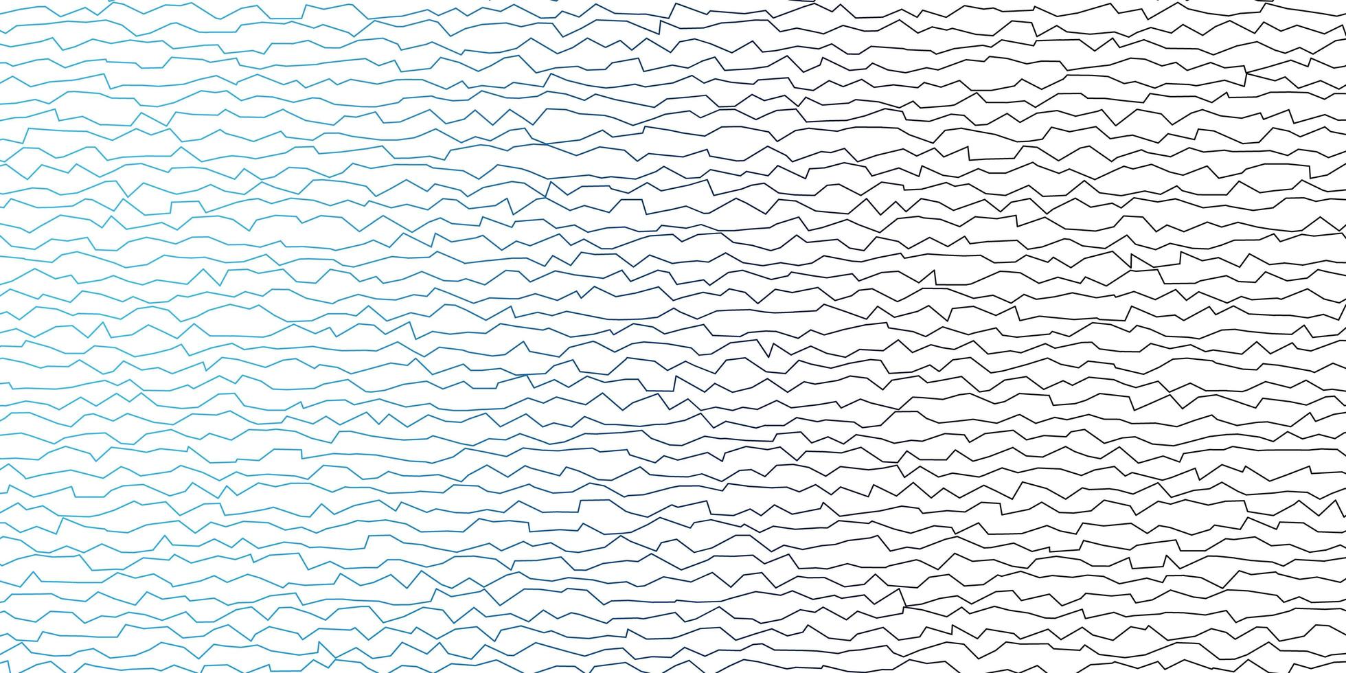 Telón de fondo de vector azul oscuro con líneas dobladas.