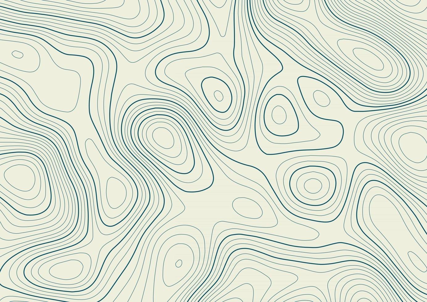 Fondo abstracto con un diseño de paisaje de topografía de contorno vector