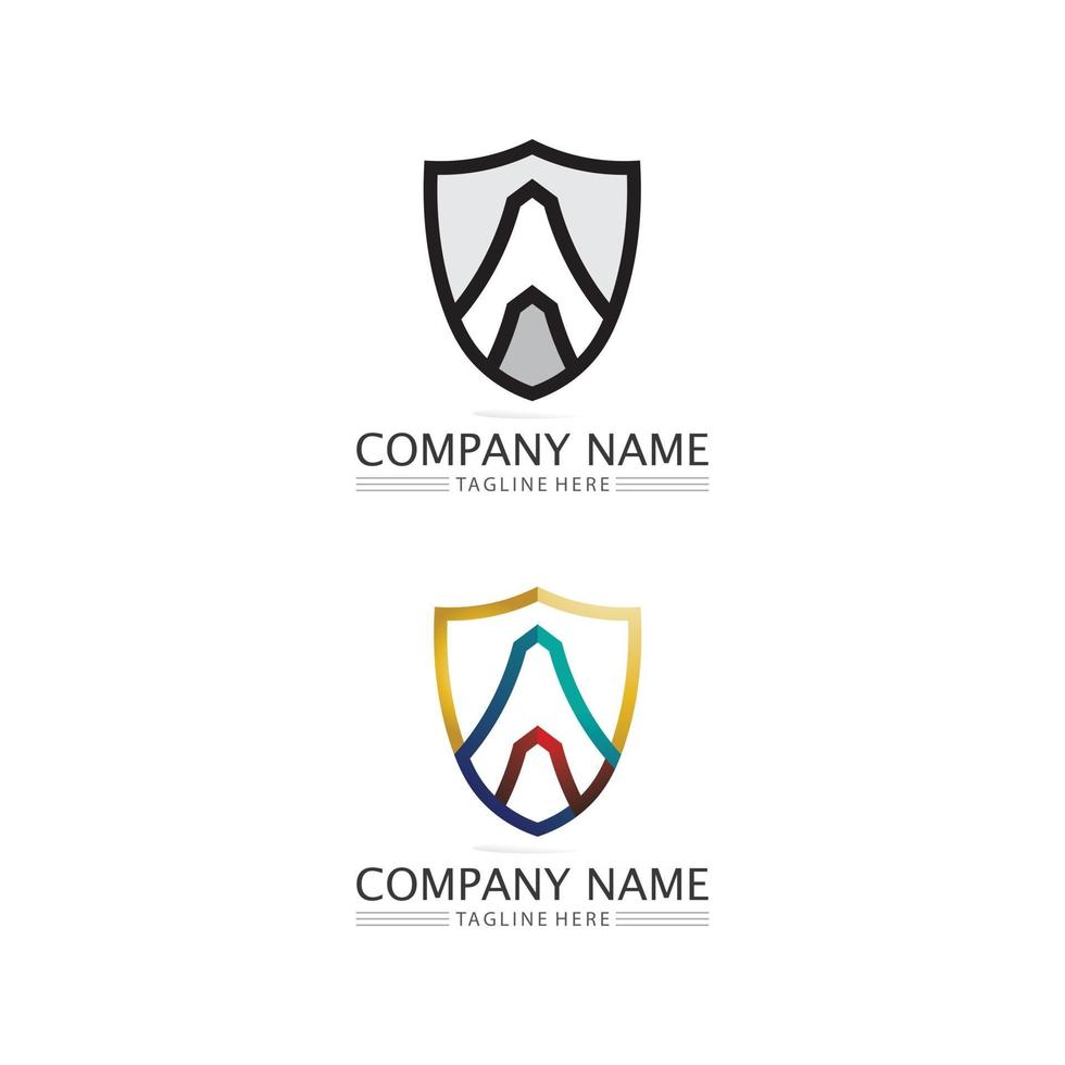una letra plantilla de logotipo diseño de logotipo vector una fuente y una letra para el negocio del logotipo y la identidad