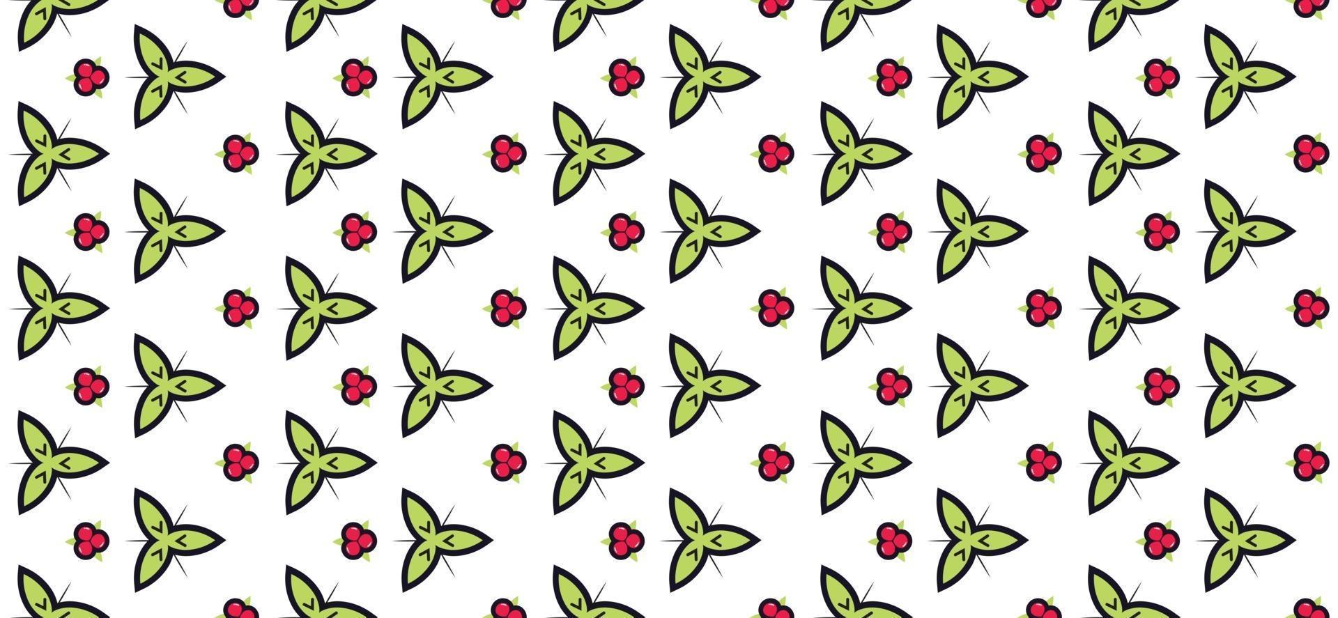 Seamless abstract leaves pattern bright colors Vector illustration