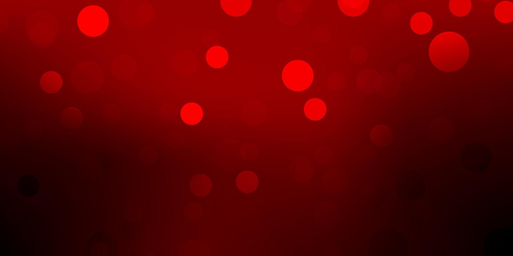 Dark brown vector backdrop with dots.