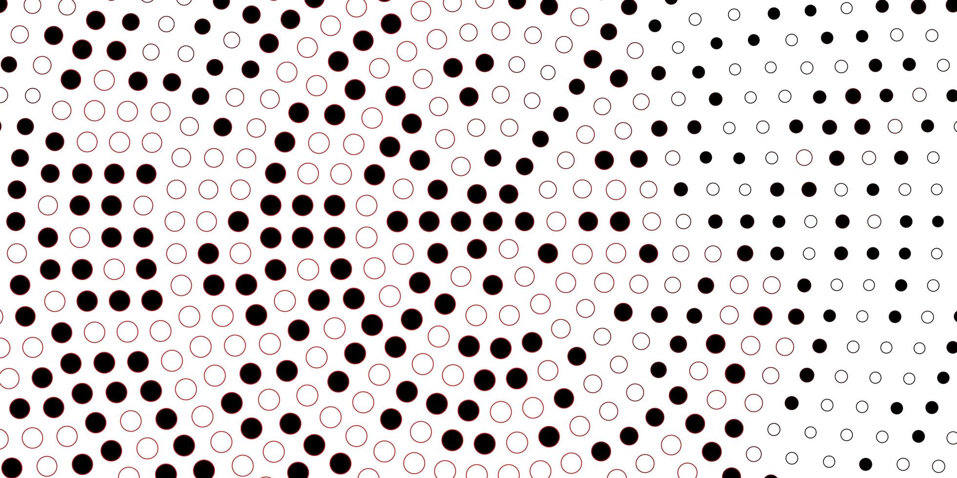 Dark Red vector background with spots.
