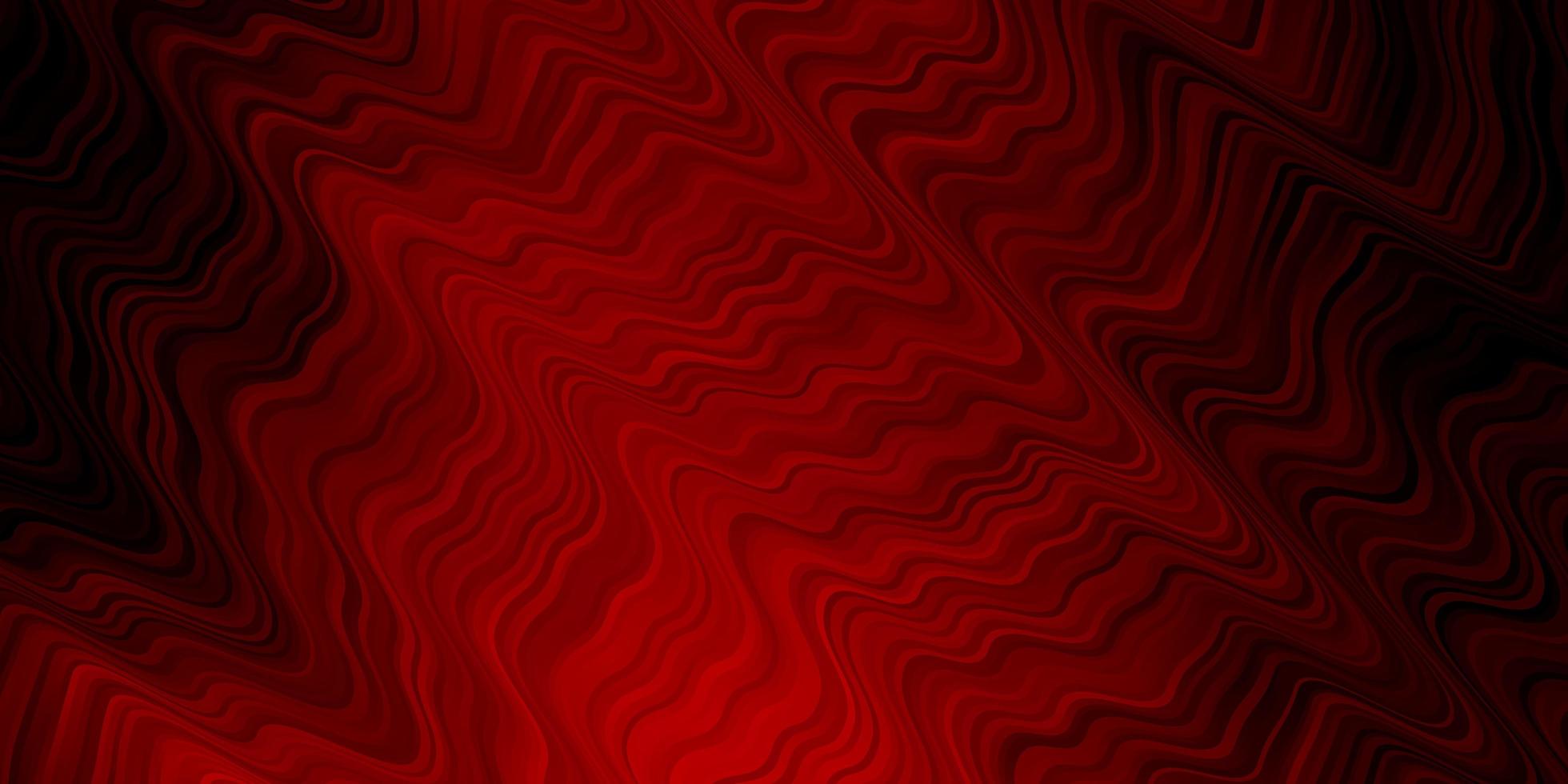 textura de vector rojo oscuro con arco circular.