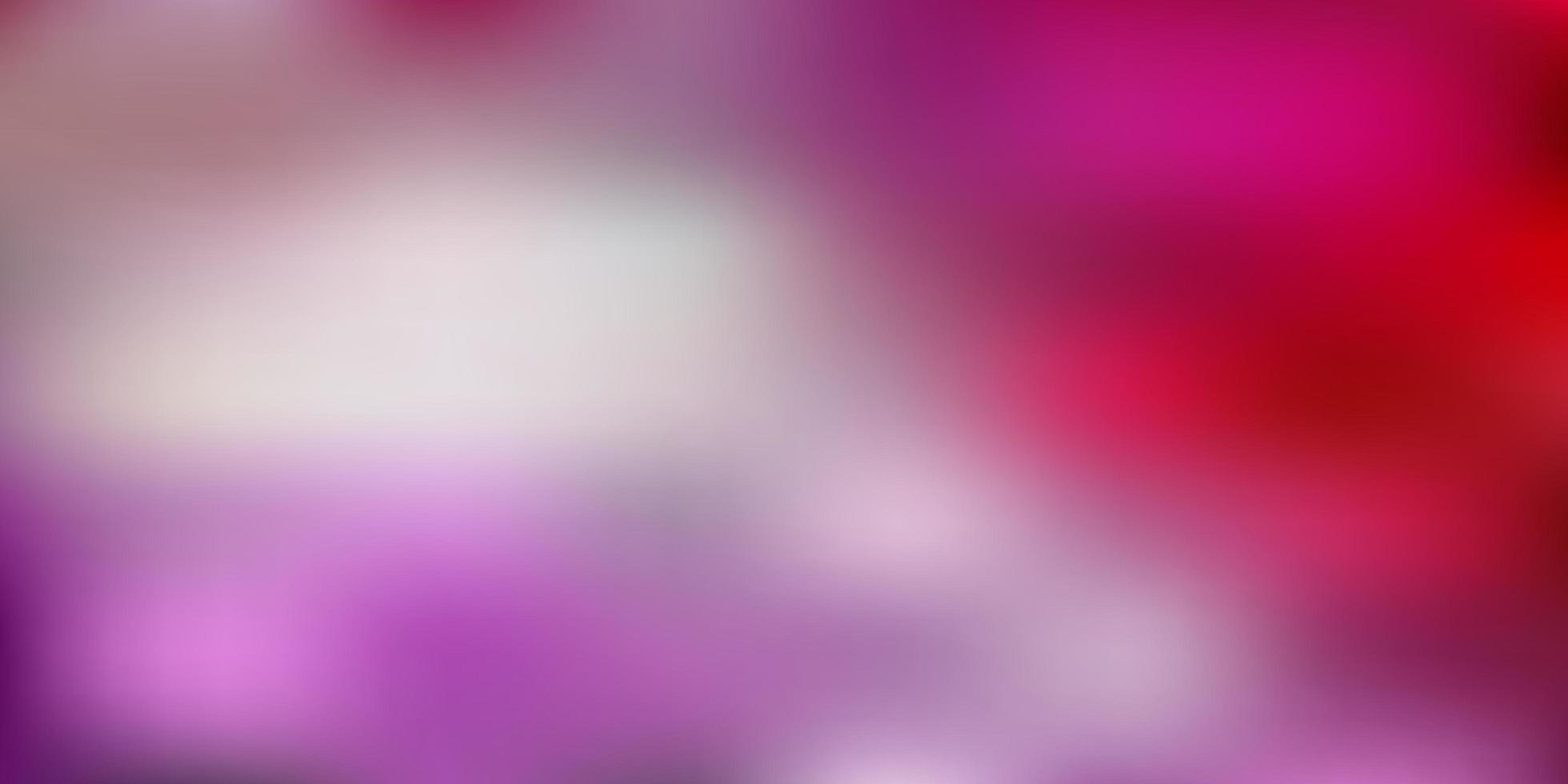 Light red, yellow vector blur background.