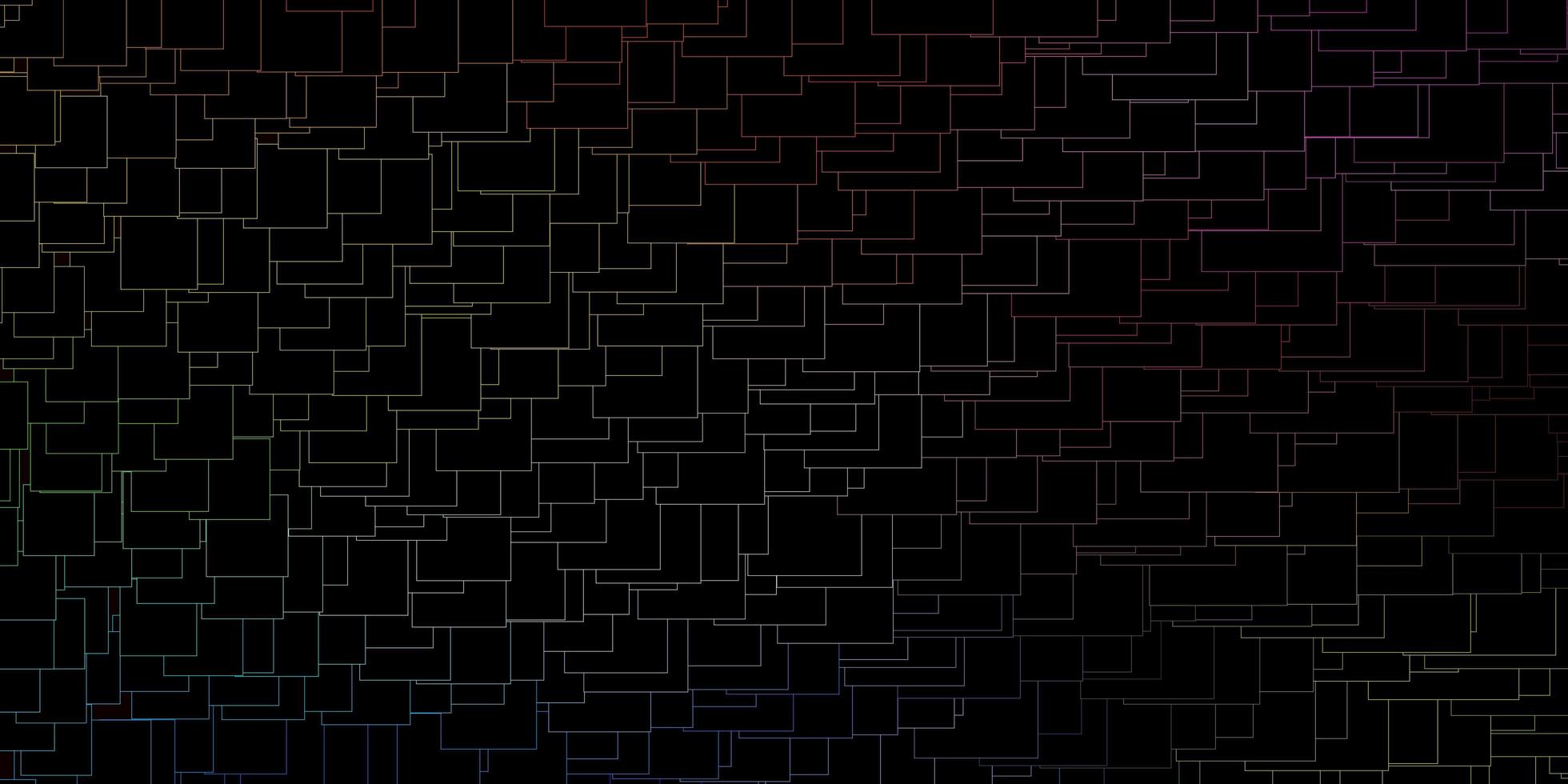 Dark Multicolor vector layout with lines, rectangles.