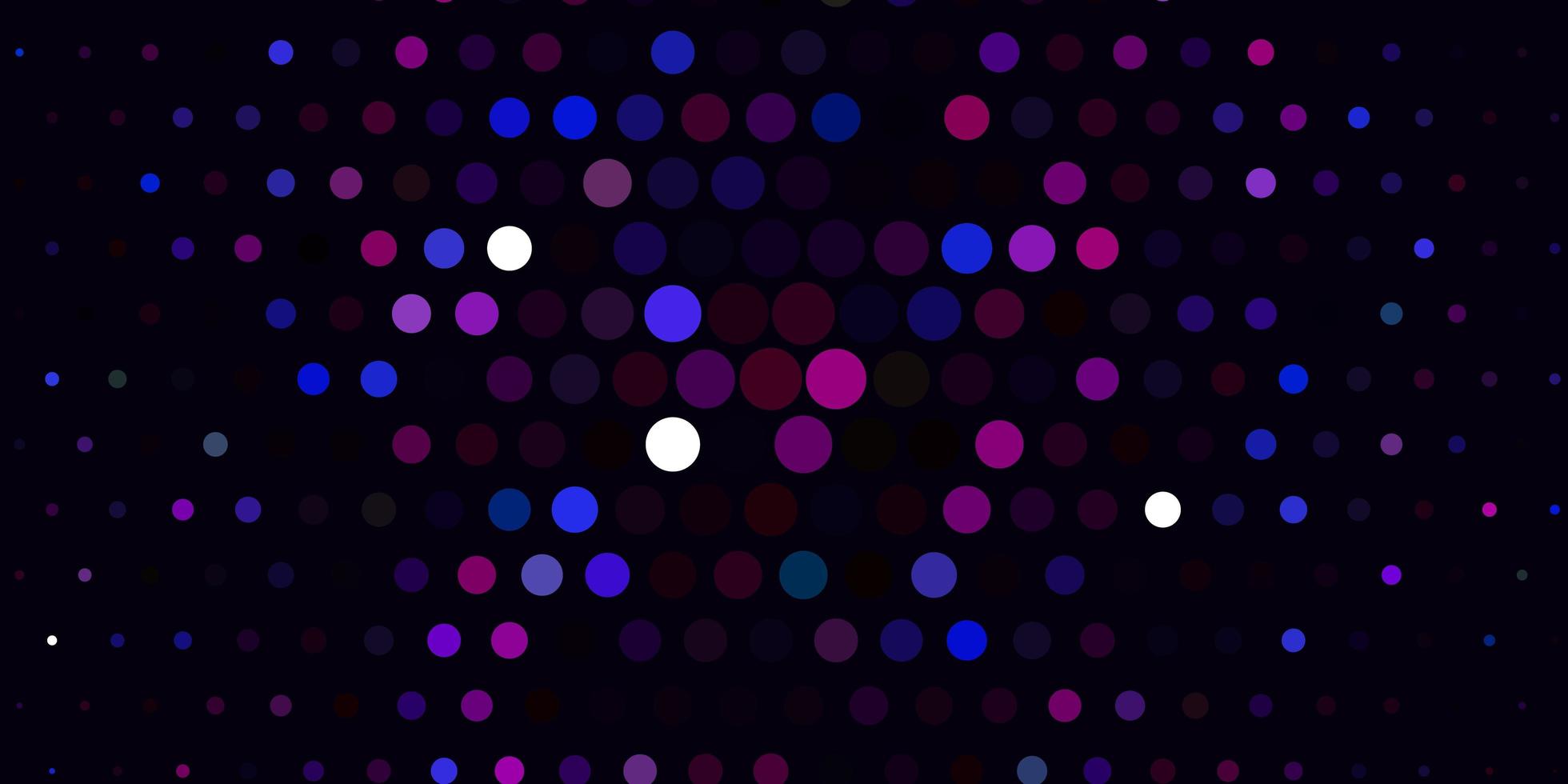 Light Multicolor vector background with spots.