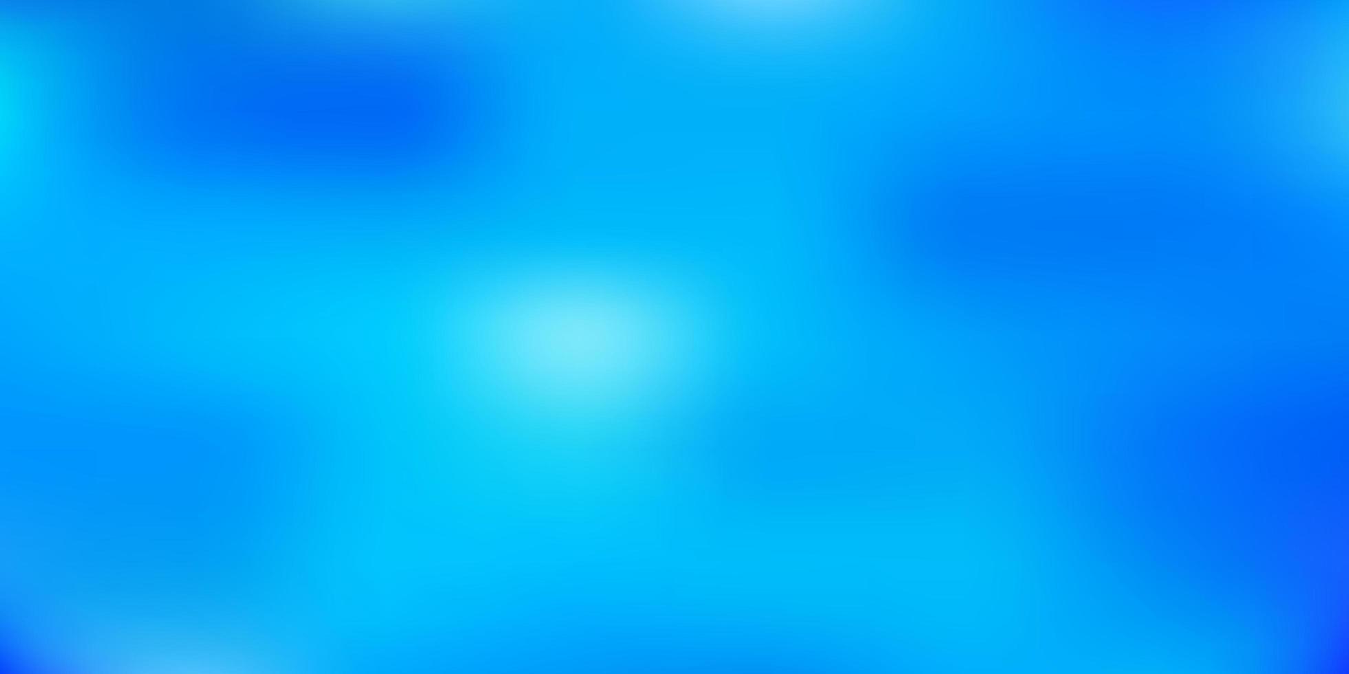 Light blue vector blur template.