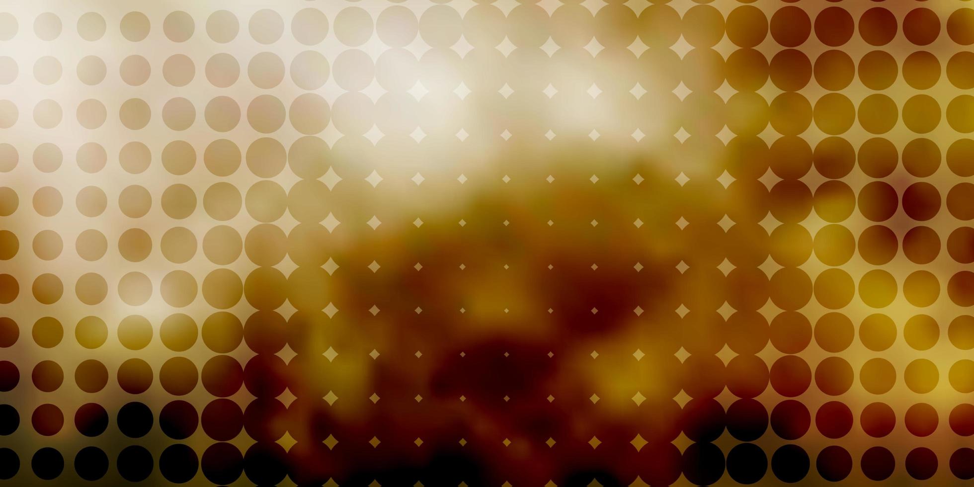 Light Green vector background with spots.