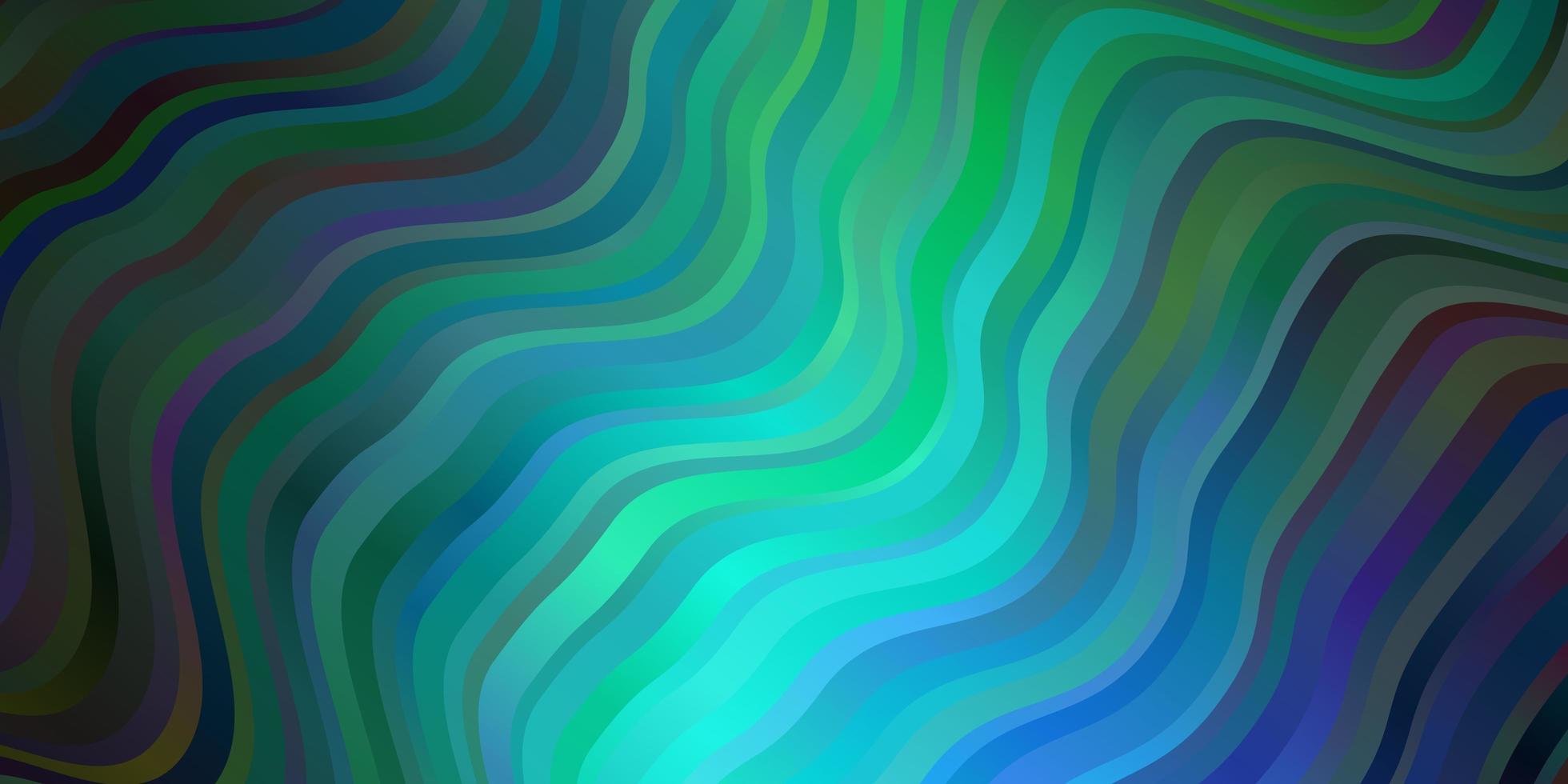 Dark Blue, Green vector layout with wry lines.