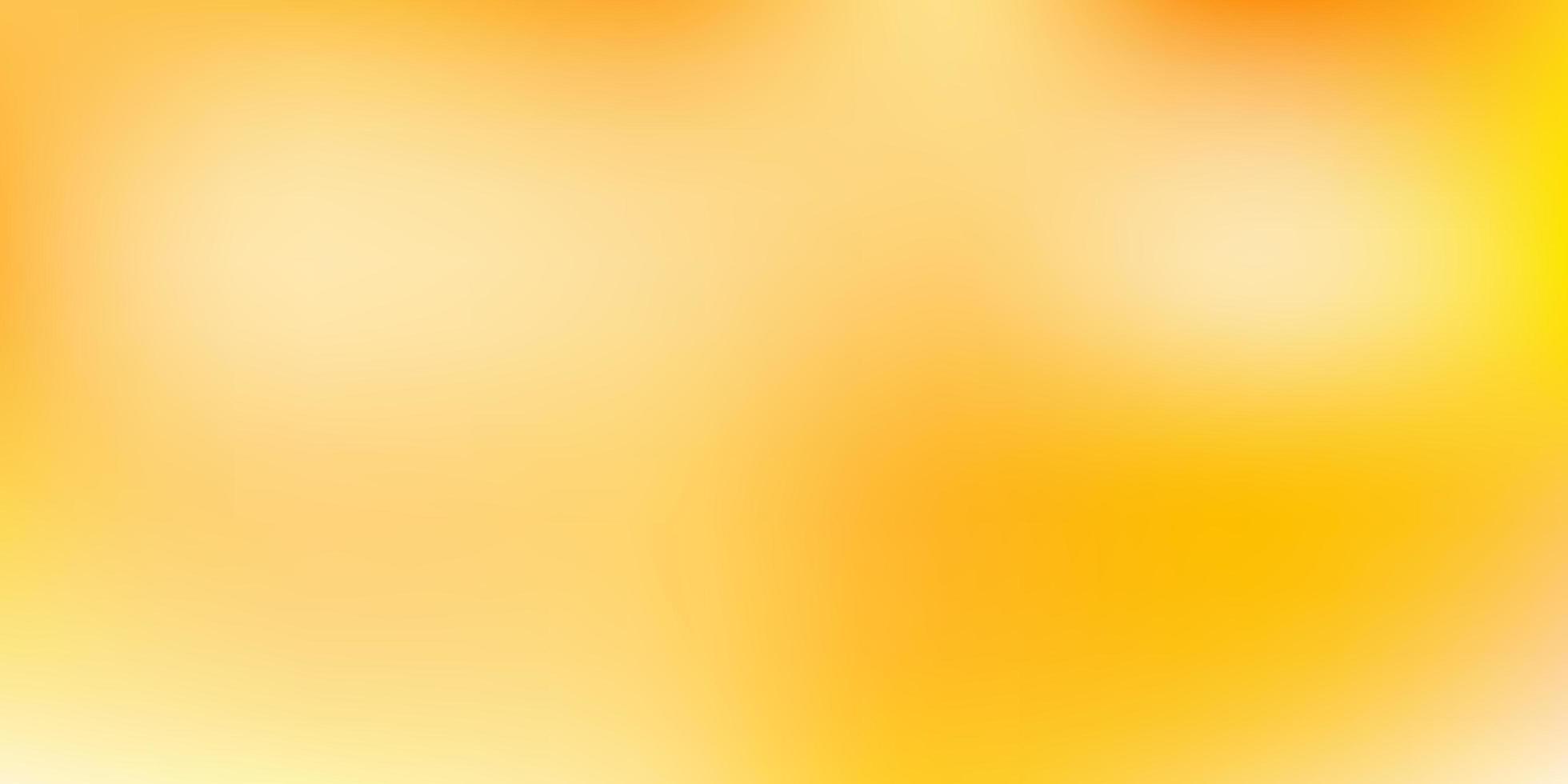 Light Orange vector blur template.