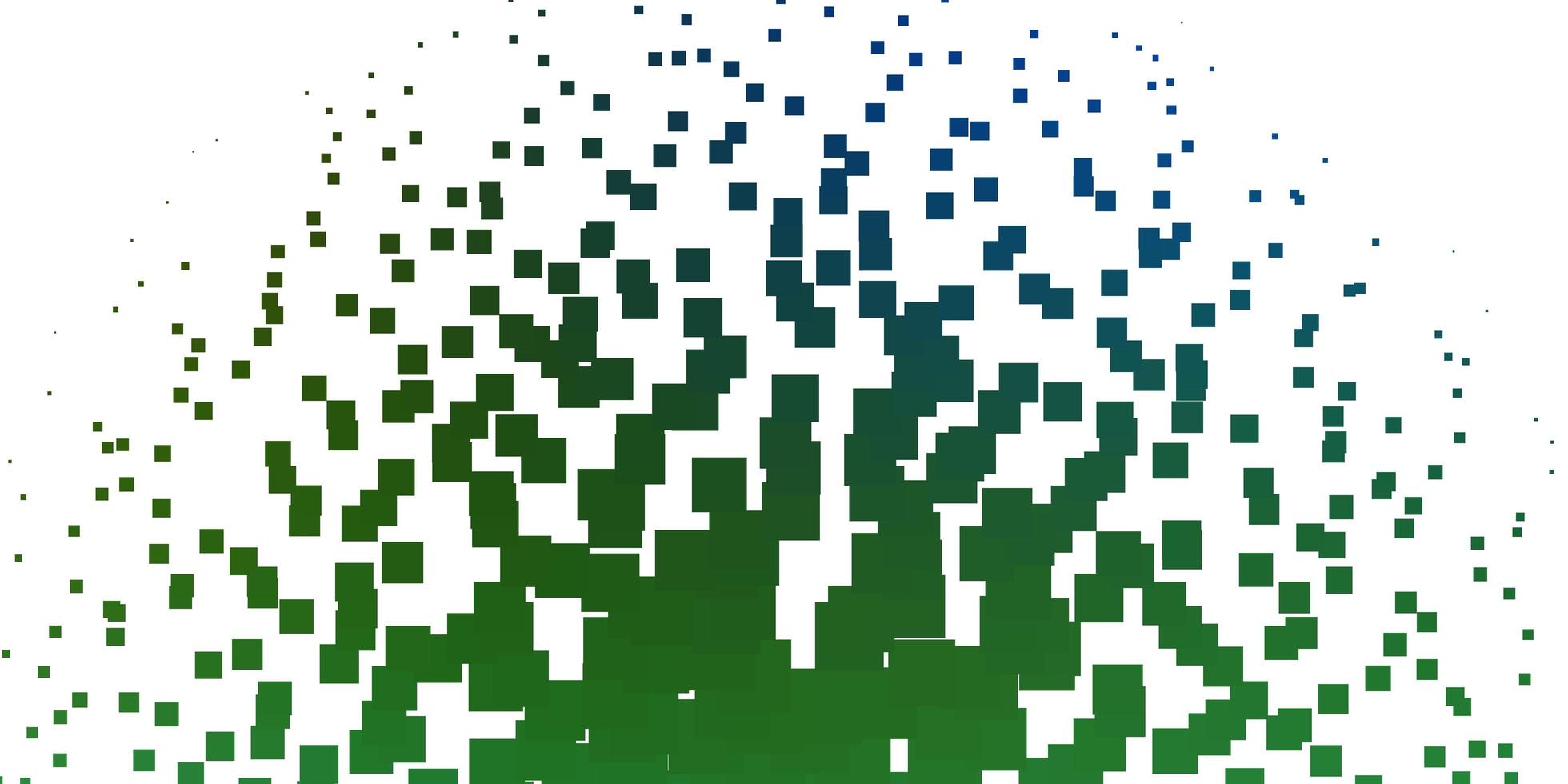 Light Blue, Green vector pattern in square style.