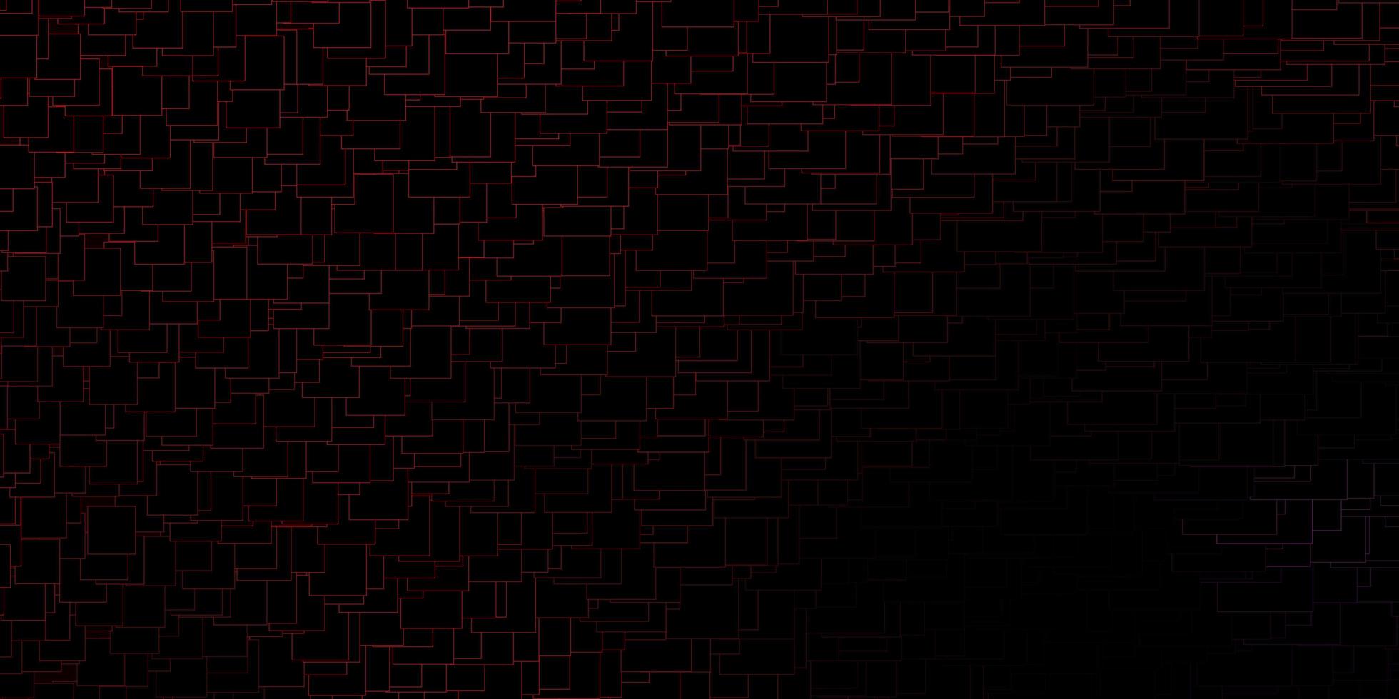 Dark Pink, Red vector backdrop with rectangles.