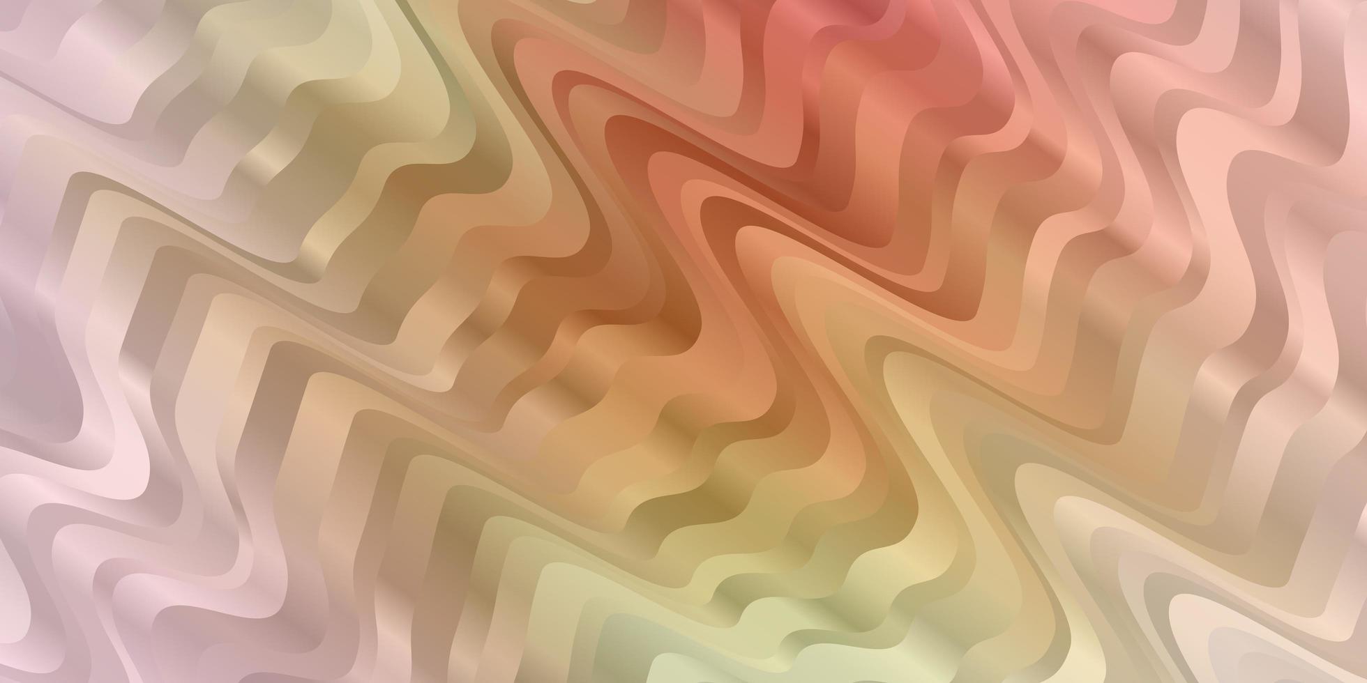 Light Pink, Yellow vector template with wry lines.