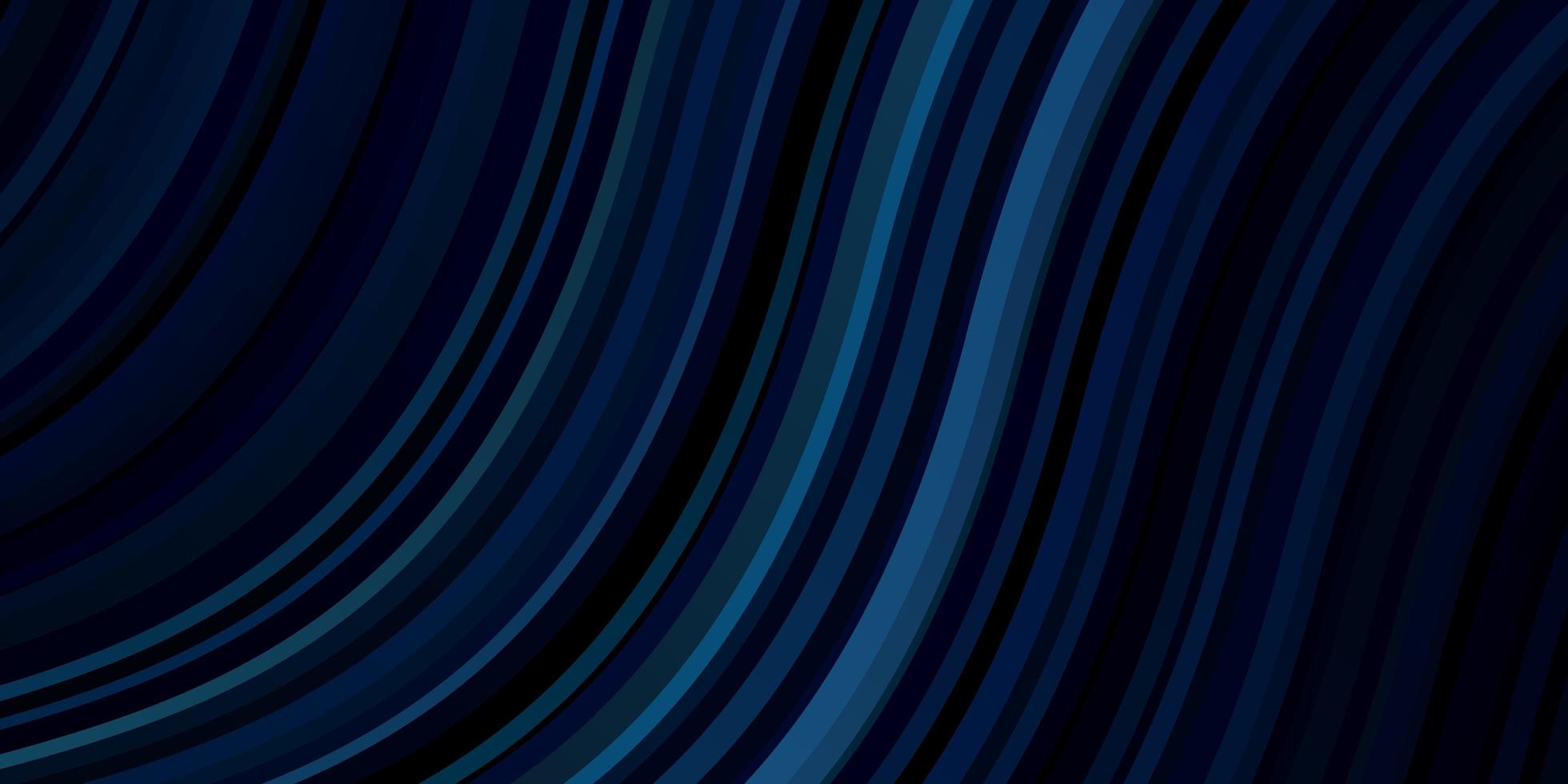 Dark BLUE vector layout with curves.