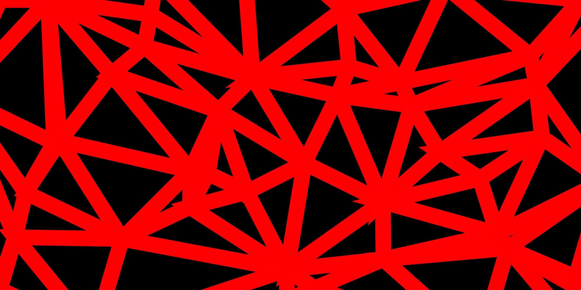 Light red, yellow vector gradient polygon wallpaper.
