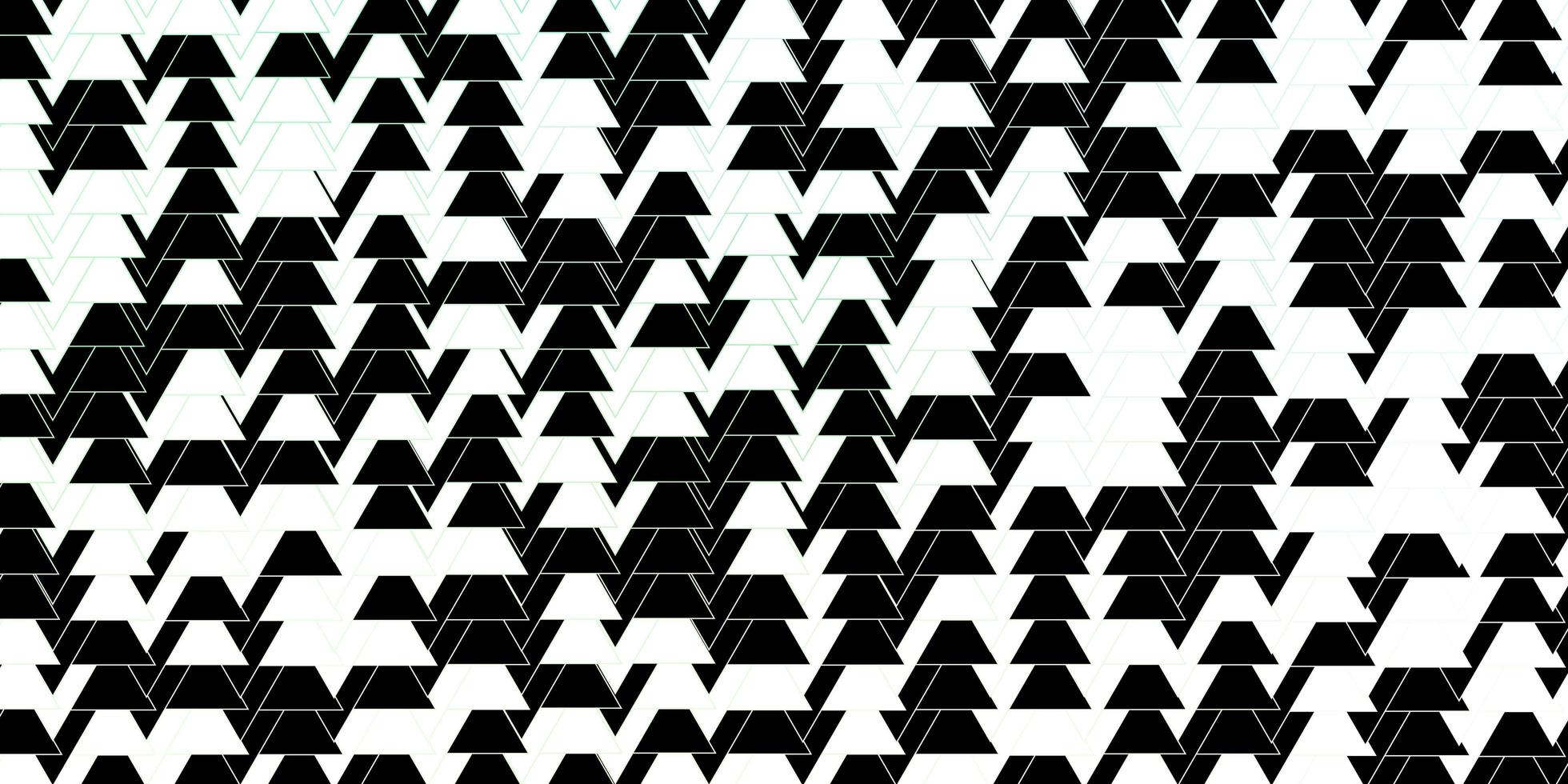 Dark Green vector pattern with lines, triangles.