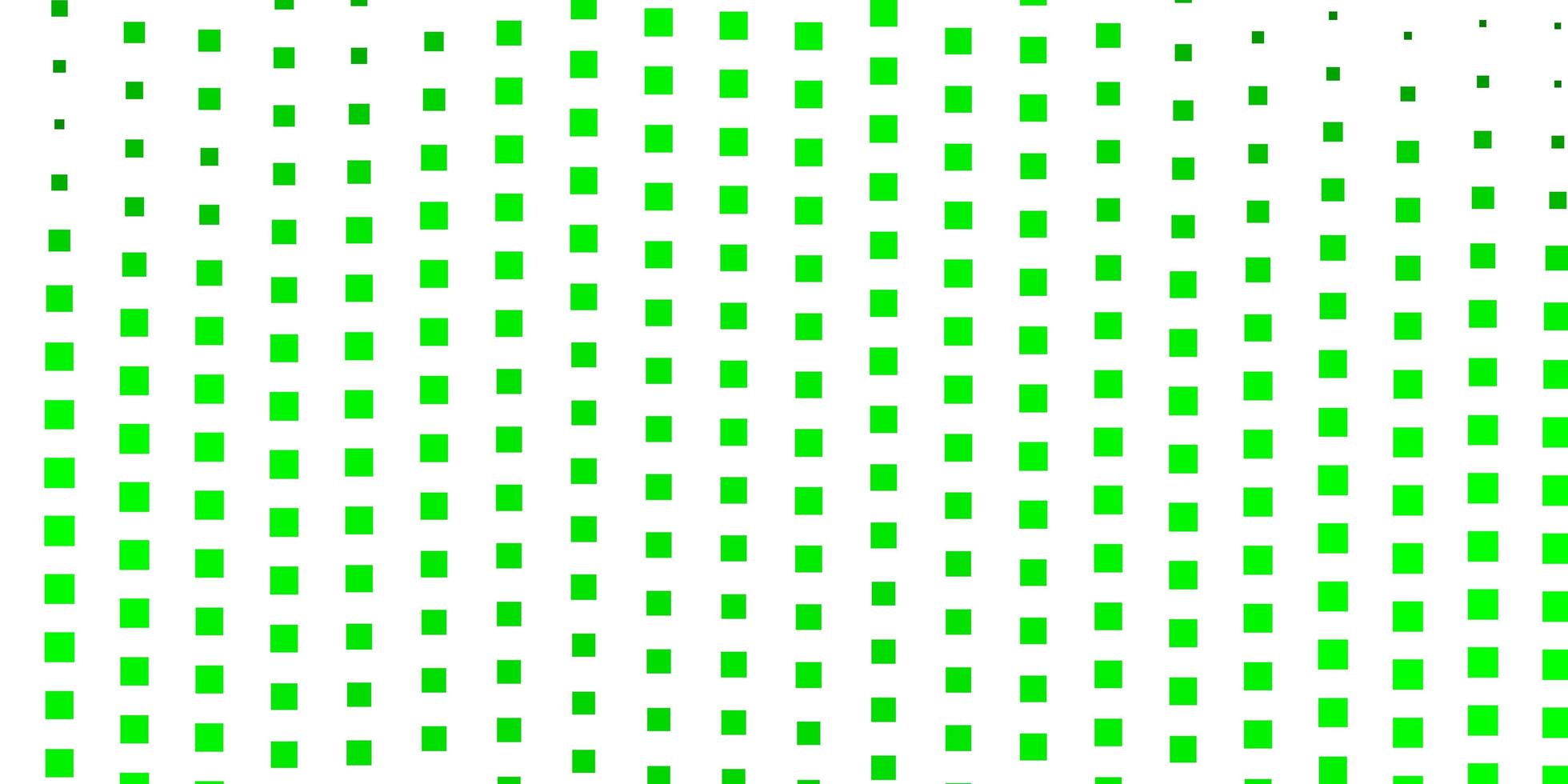 Light Green vector template in rectangles.