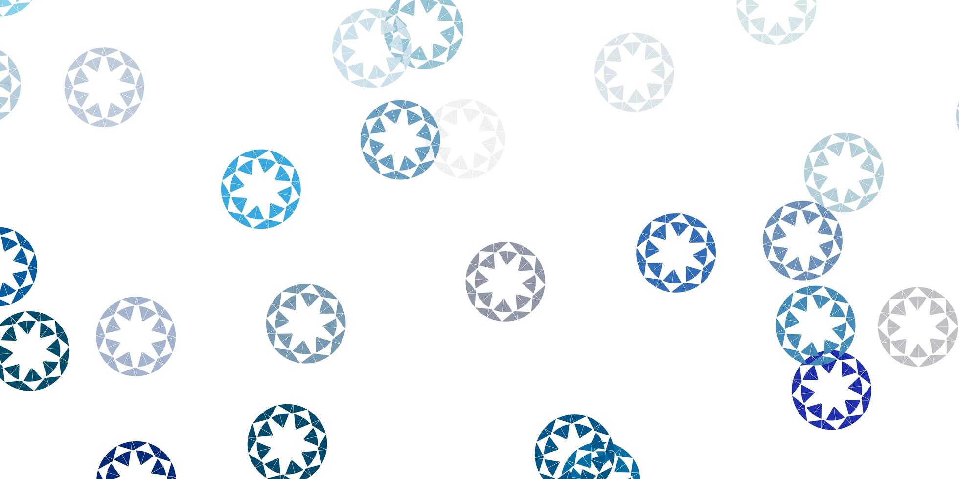 Light blue vector texture with disks.
