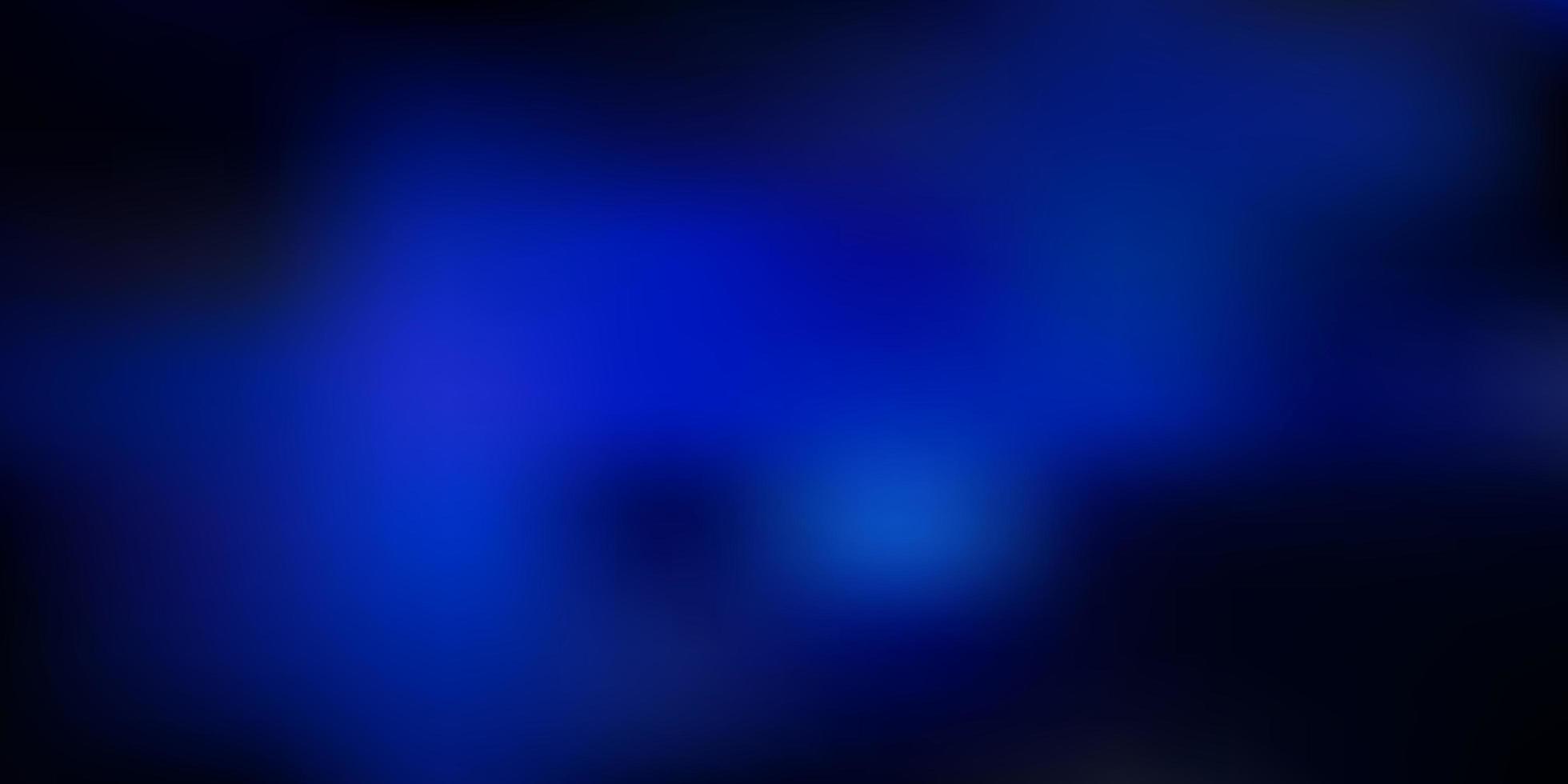 Fondo de desenfoque abstracto de vector azul oscuro.