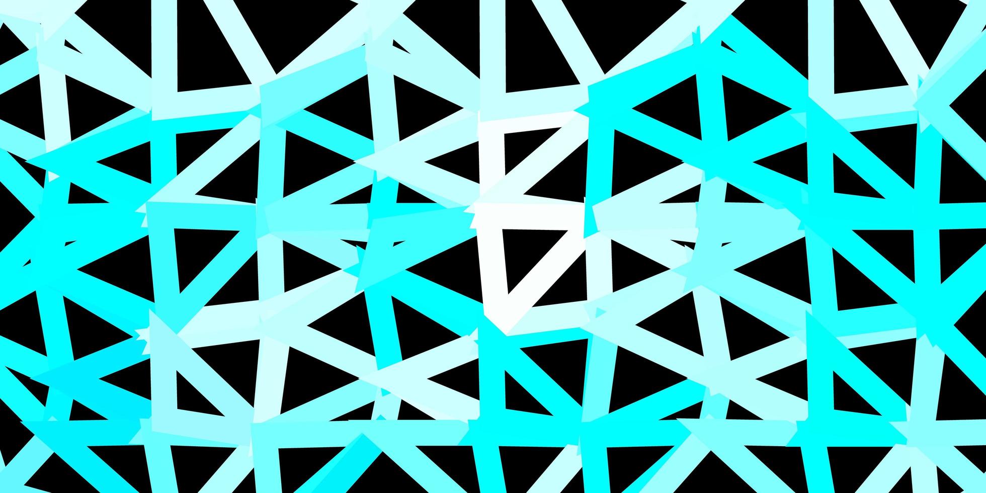 textura de triángulo abstracto de vector azul claro.